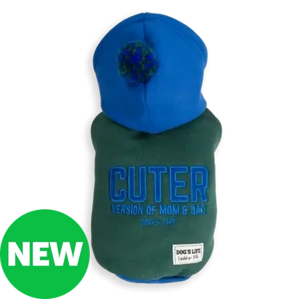 Checkers Sixty60 | Dog's Life Green Cuter Than Pet Hoodie Small