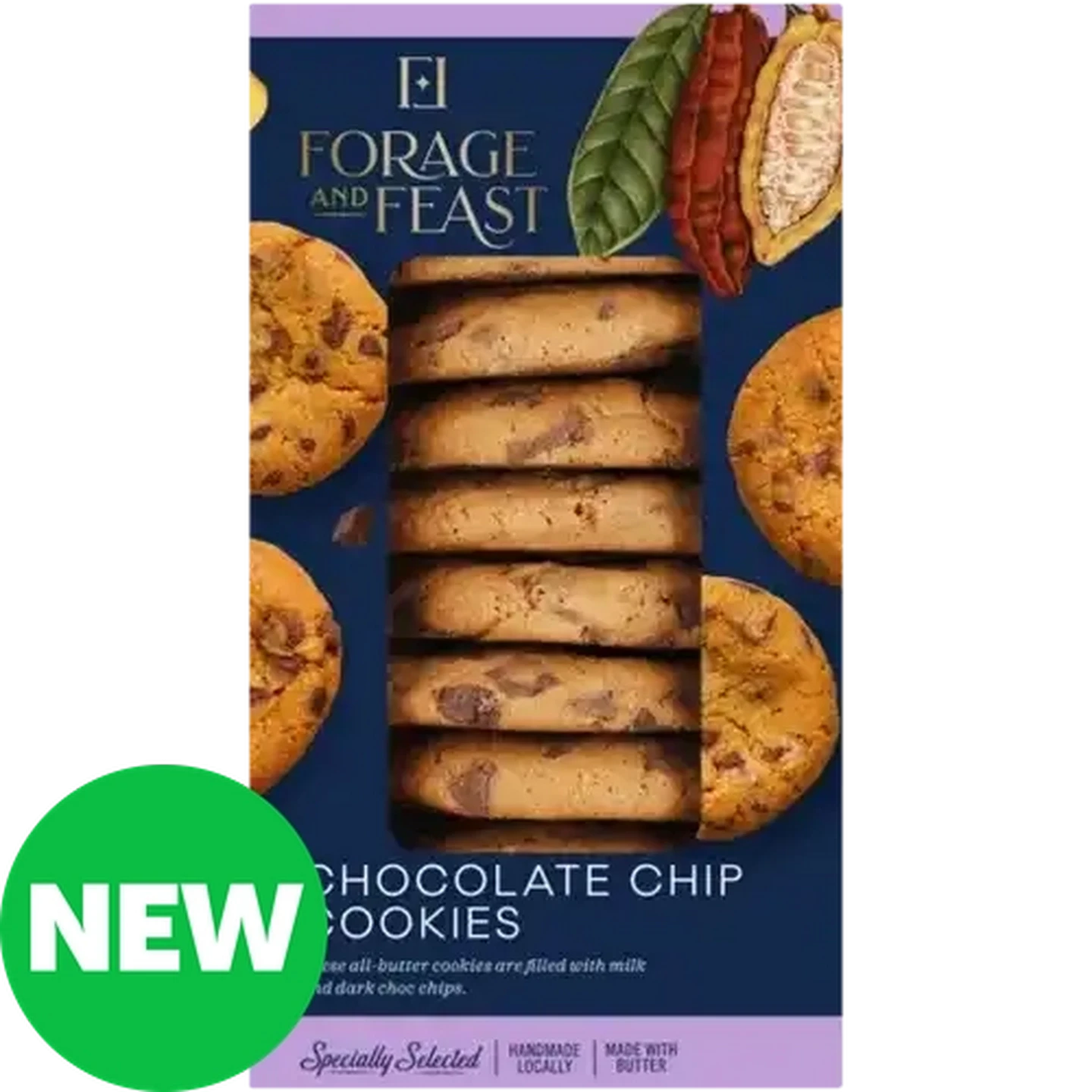 Checkers Sixty60 | Forage And Feast Chocolate Chip Cookies 180g