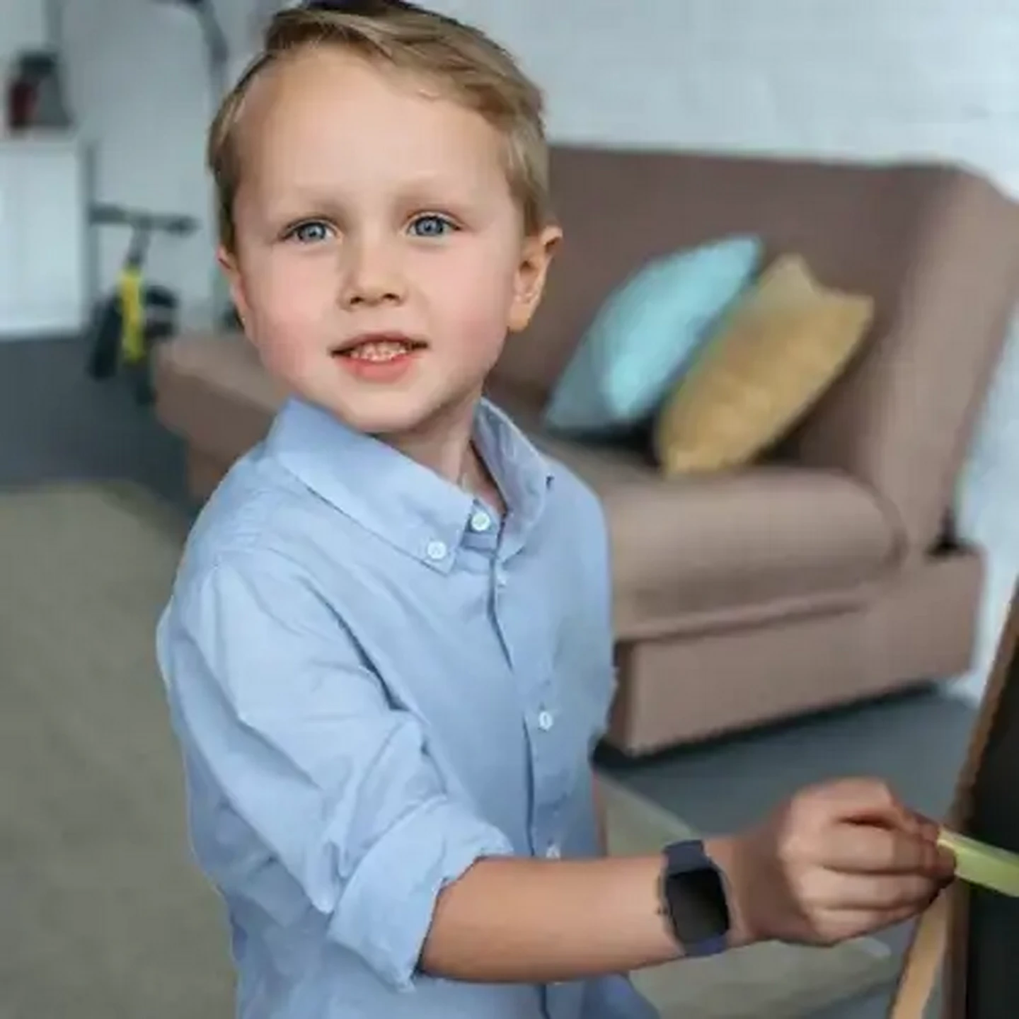Image of Volkano Dark Blue Vivo Series Kids Smart Watch