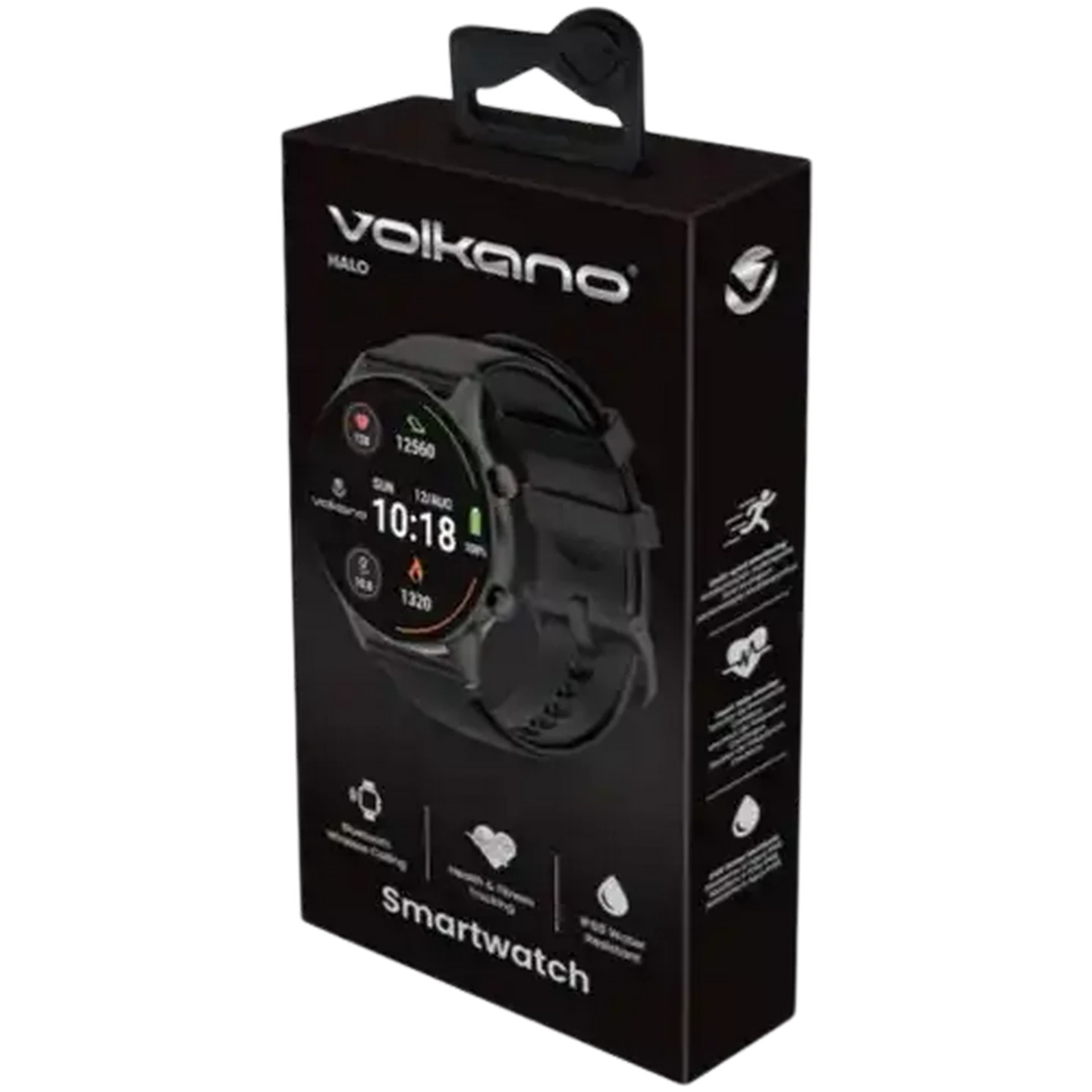 Image of Volkano Black Halo Series Smartwatch