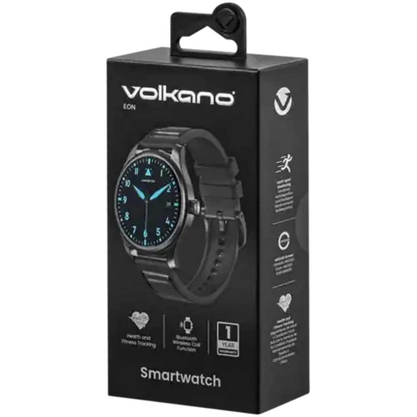 Image of Volkano Black Eon Series Smartwatch