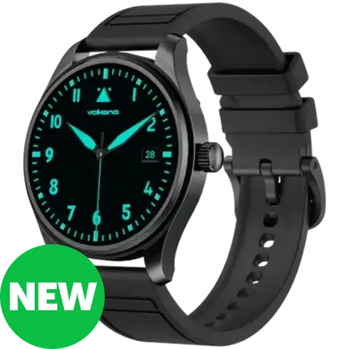 Image of Volkano Black Eon Series Smartwatch