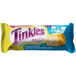 Tinkies Mmm Milk Tart Sponge Cake 45g