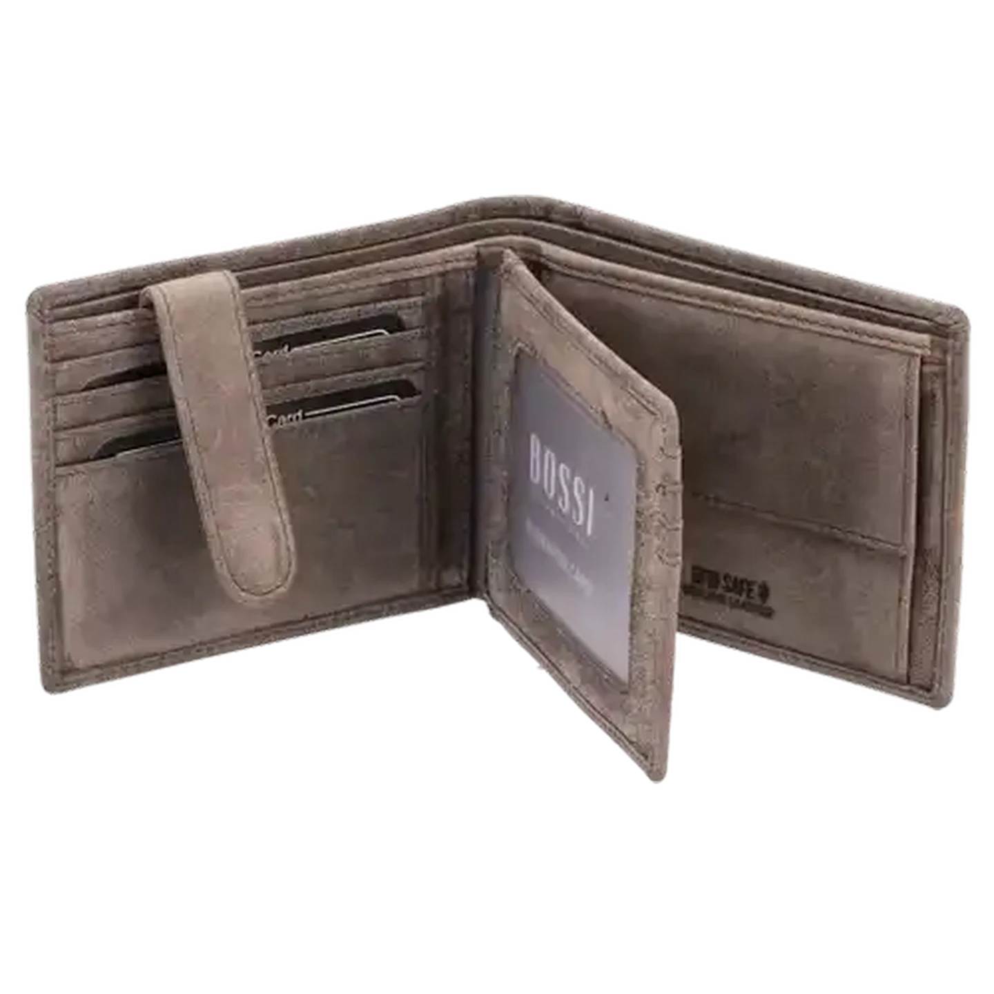 Checkers Sixty60 | Bossi Grey Baobab Billfold Executive Leather Wallet