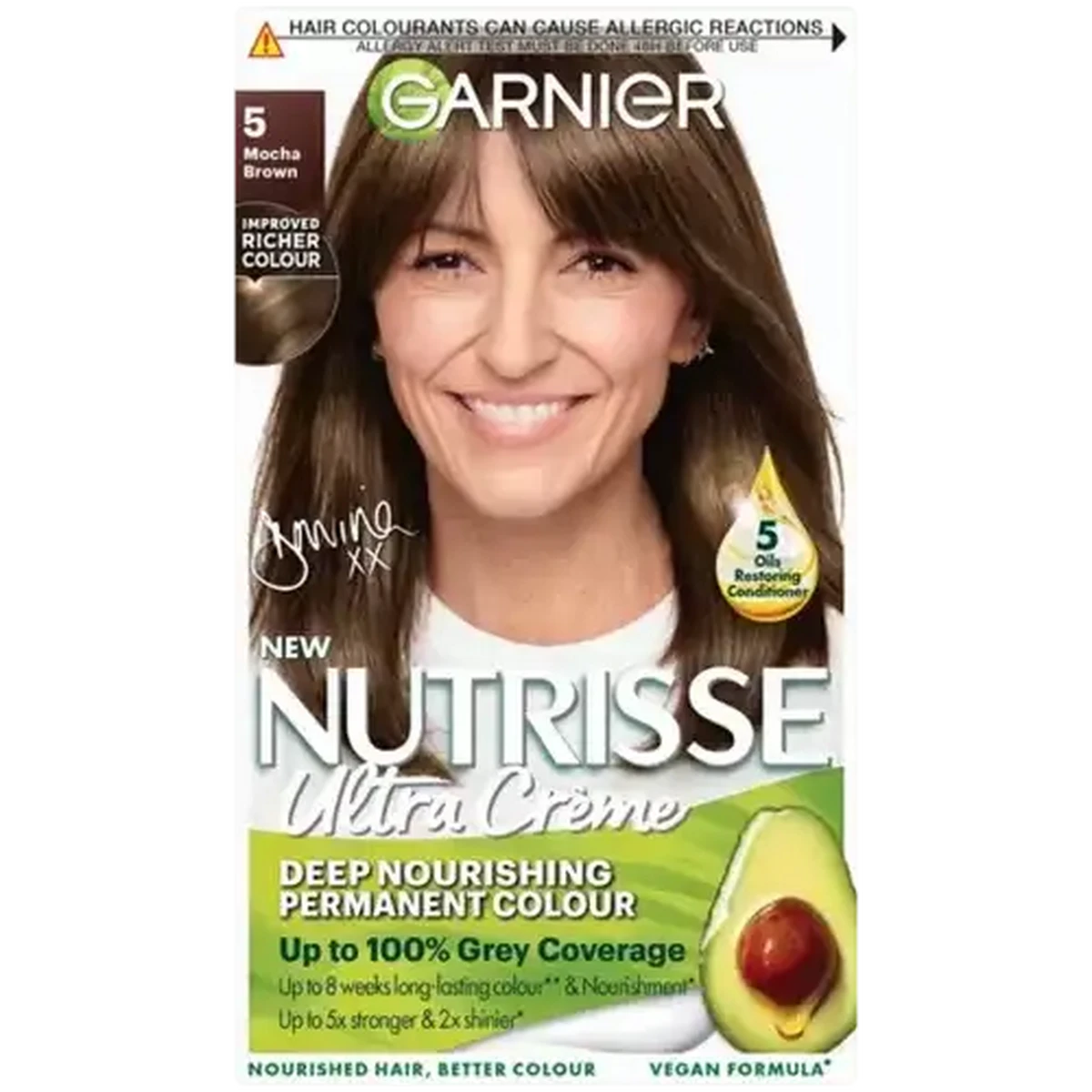 The Hormeye 美容デバイス ブラウン Checkers Sixty60 | Garnier Nutrisse Ultra Crème Mocha Brown