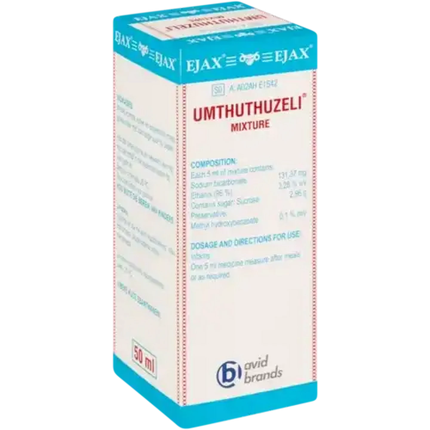 Image of Ejax Umthuthuzeli Mixture 50ml