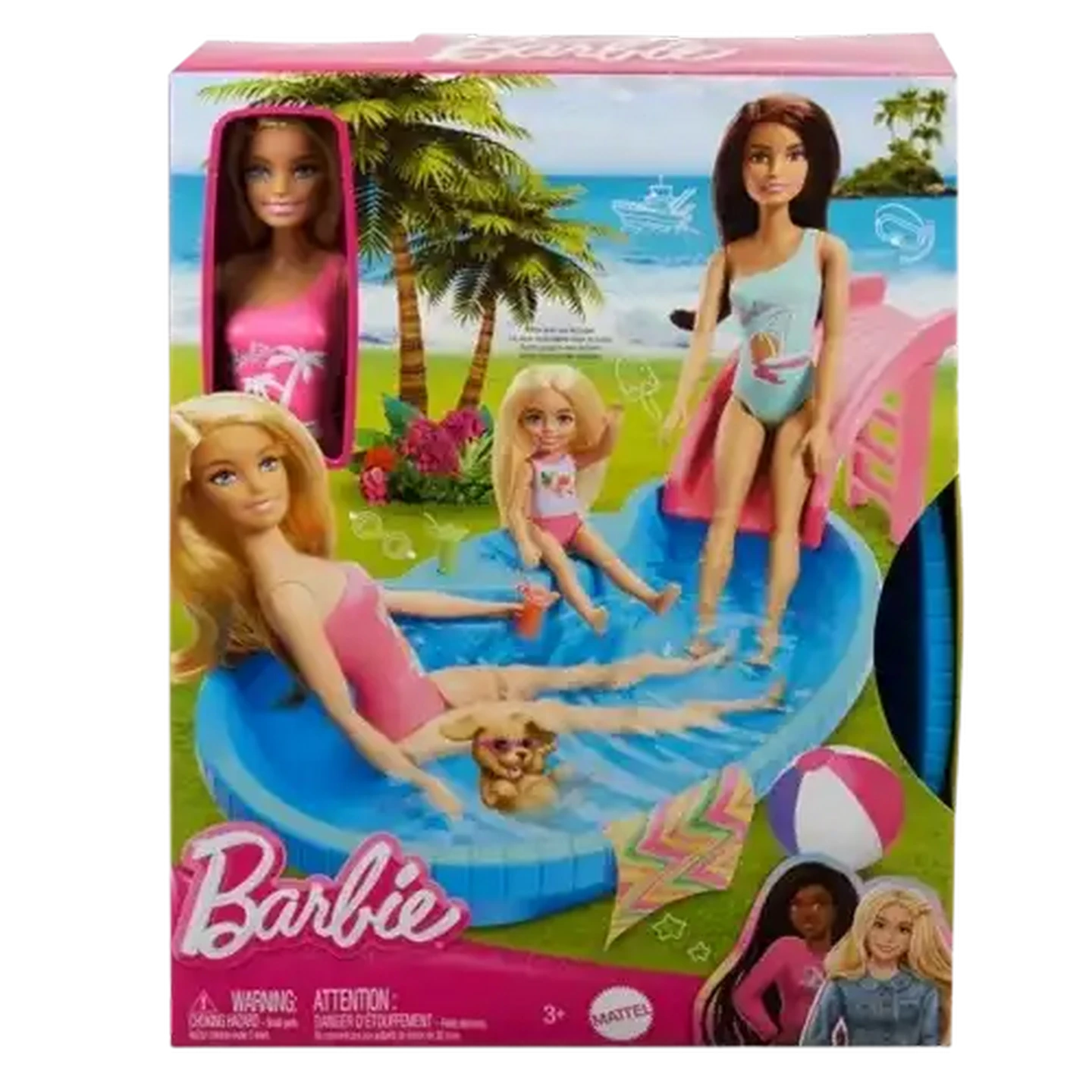 Checkers Sixty60 | Barbie Doll and Pool Playset, Blonde with Pool