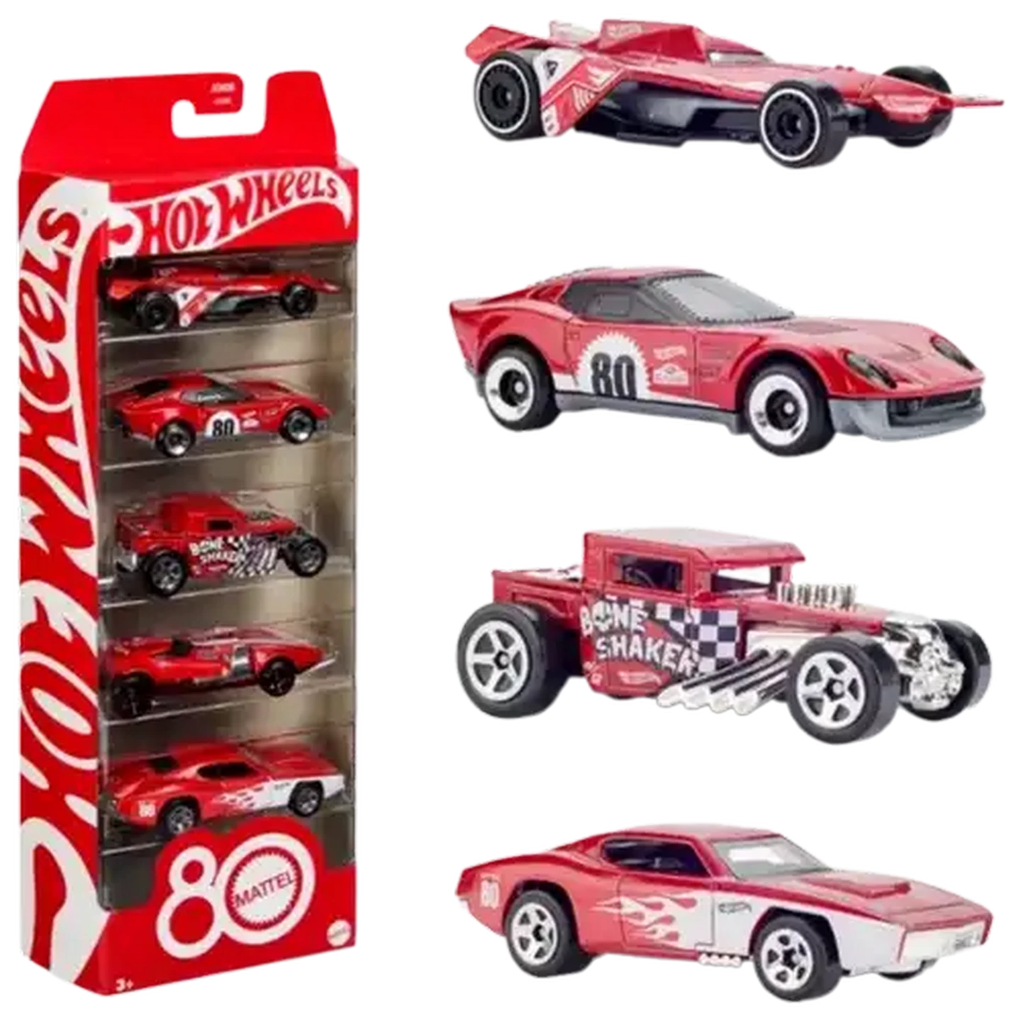 Checkers Sixty60 | Hot Wheels 80th Anniversary Car Collection 5-Pack
