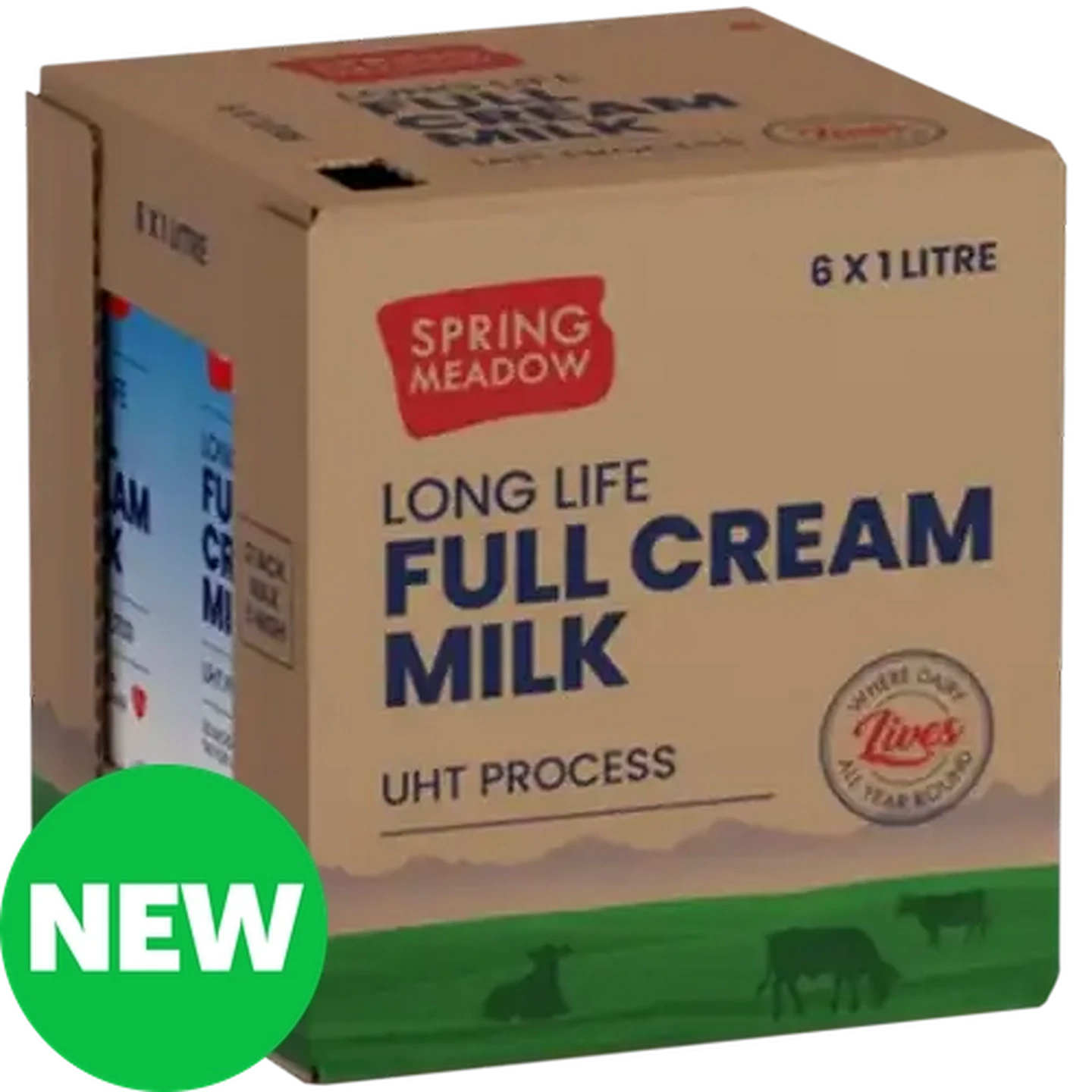 Checkers Sixty60 | Spring Meadow Dairy Long Life Full Cream Milk 6