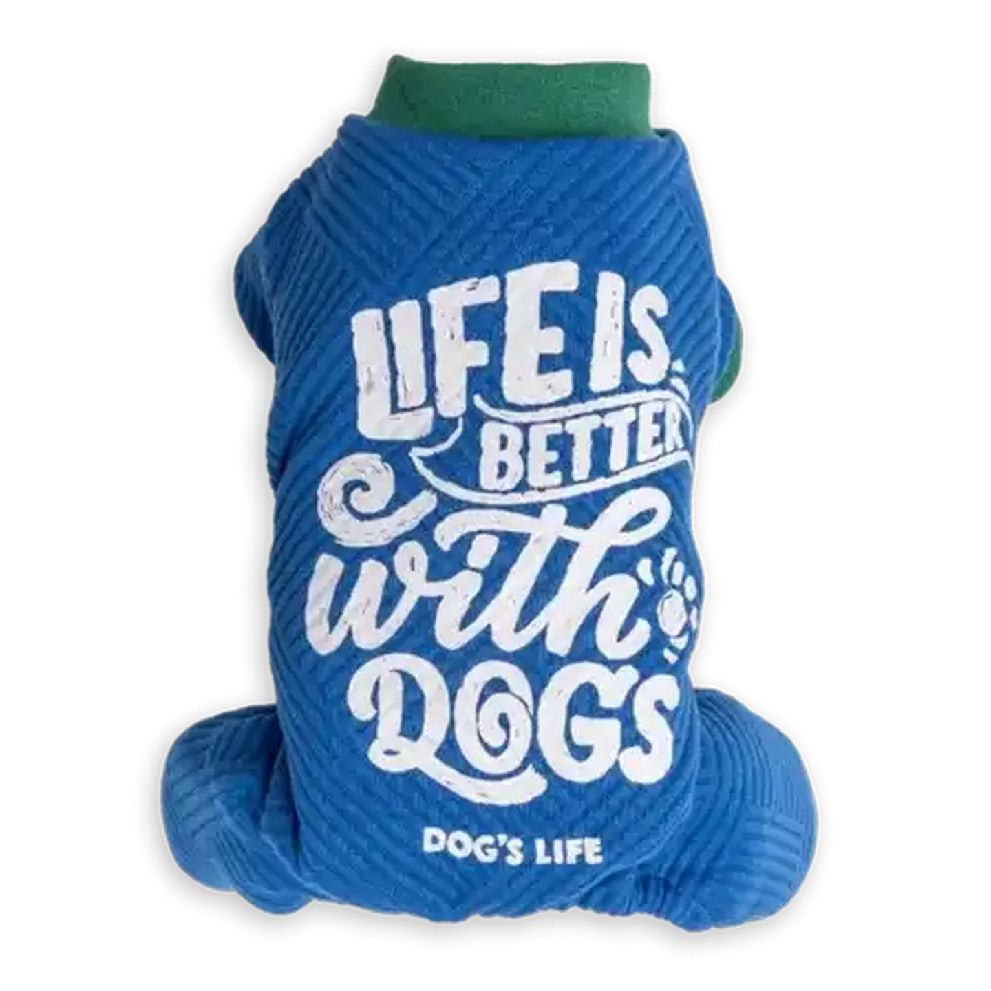 Checkers Sixty60 | Dog's Life Blue Life Is Better Pet PJ's Medium