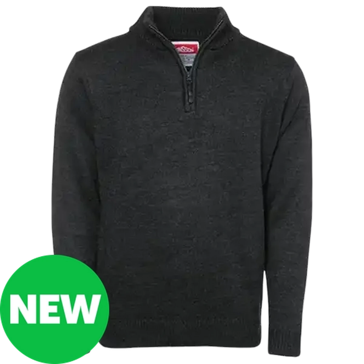 Checkers Sixty60 | Jonsson Workwear Men's Charcoal 1/4 Zip Jersey
