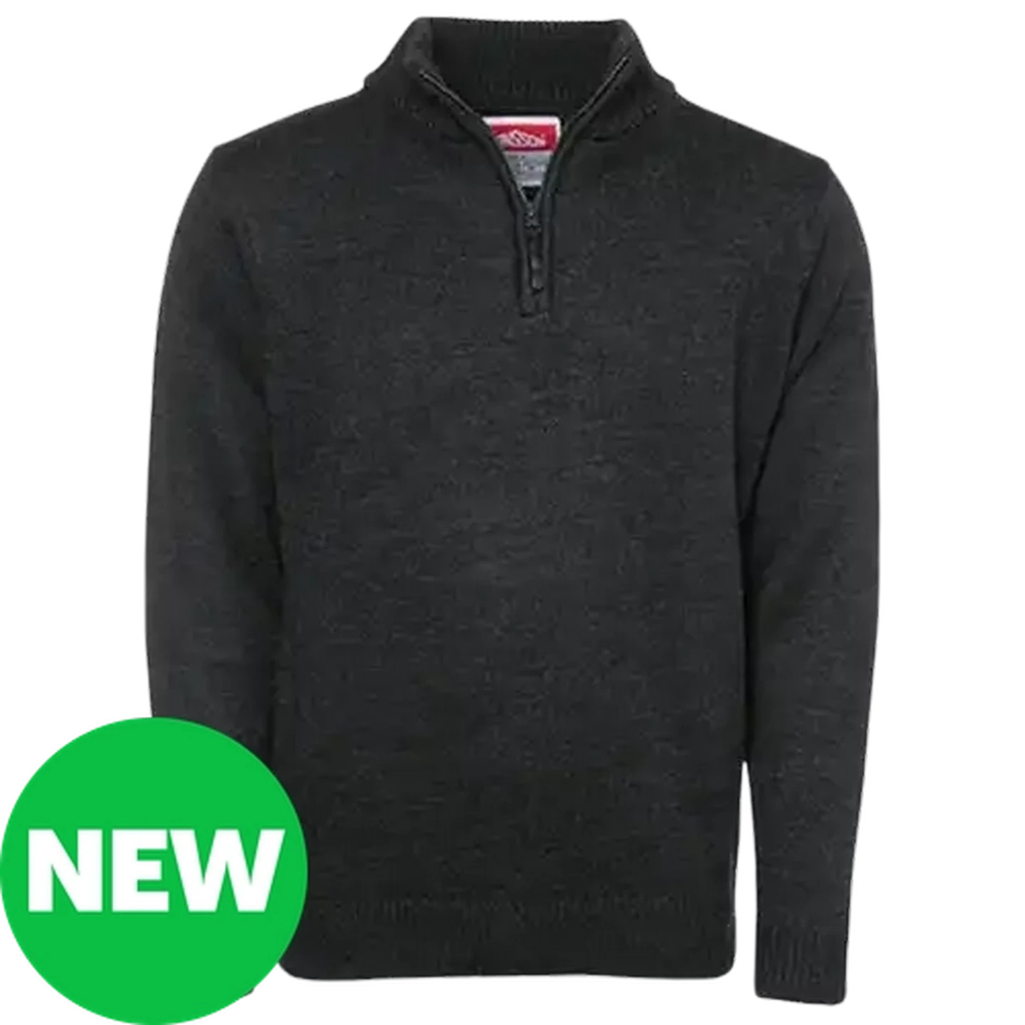Checkers Sixty60 | Jonsson Workwear Men's Charcoal 1/4 Zip Jersey