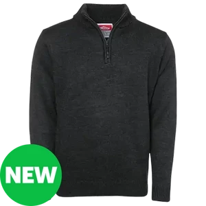 洋楽 B.L.A.C.K. How Not To Get Jacc'd Checkers Sixty60 | Jonsson Workwear Men's Charcoal 1/4 Zip Jersey