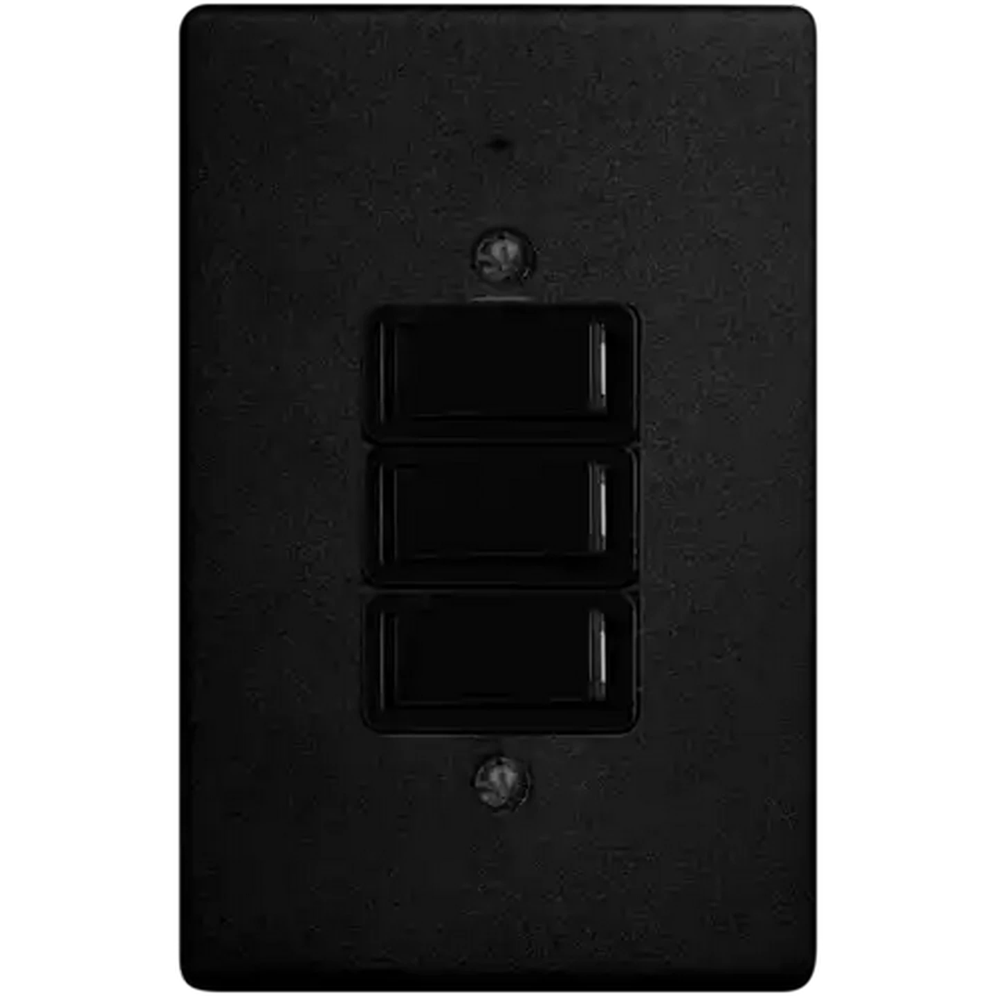 Image of Crabtree Classic Black 3-Lever 1-Way Switch