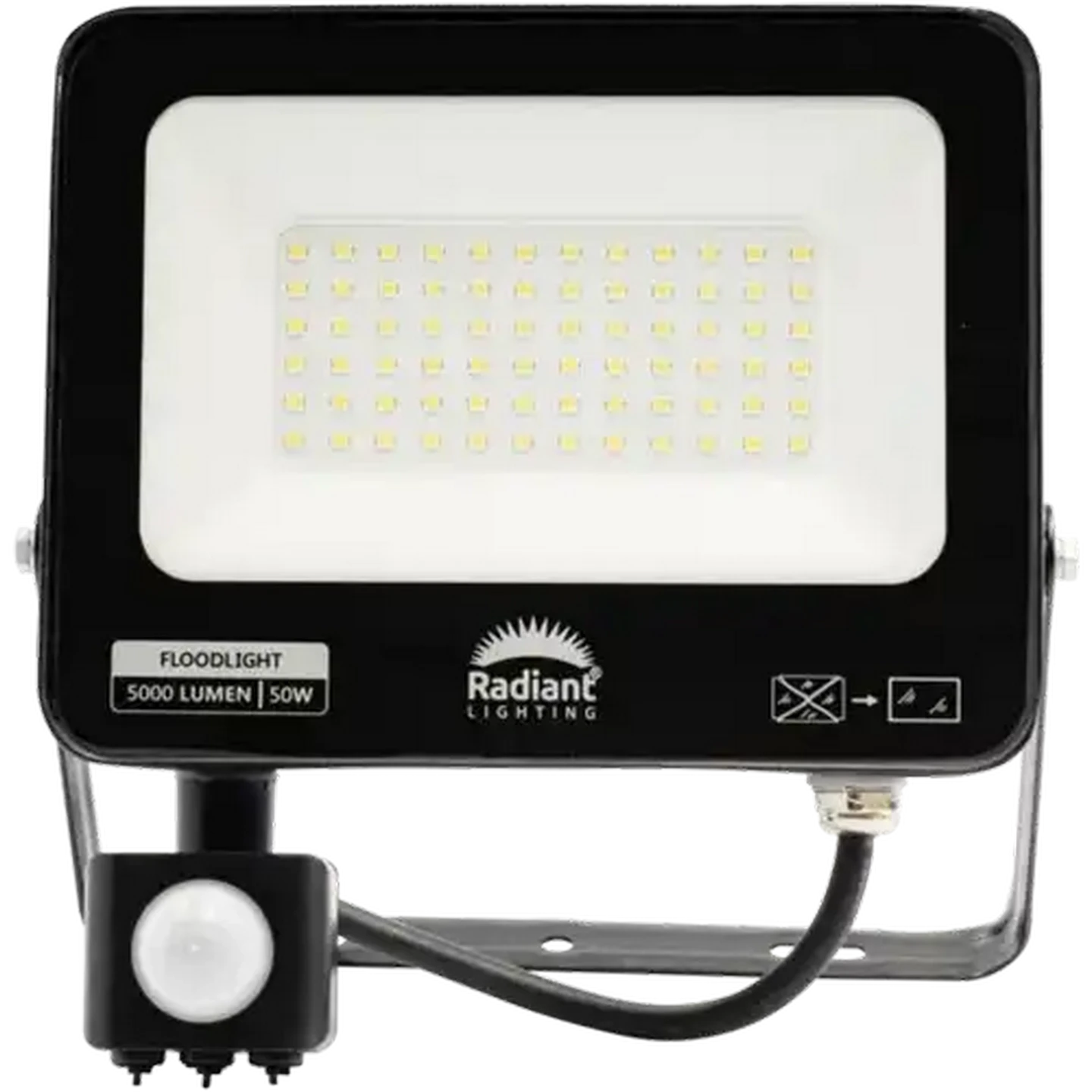 Image of Radiant Lighting LED Floodlight with Motion Sensor