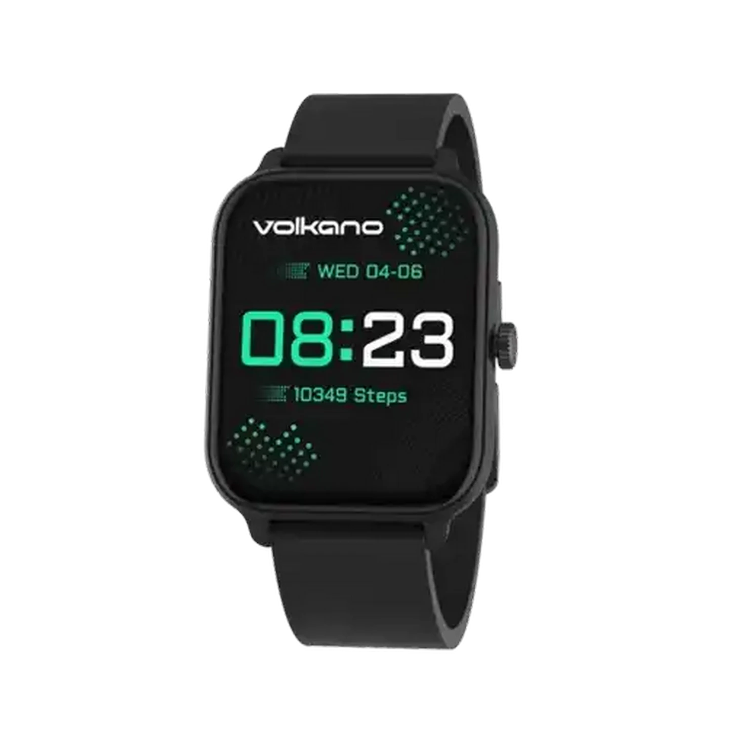 Image of Volkano Black Linea Series Ultra-Slim Smartwatch