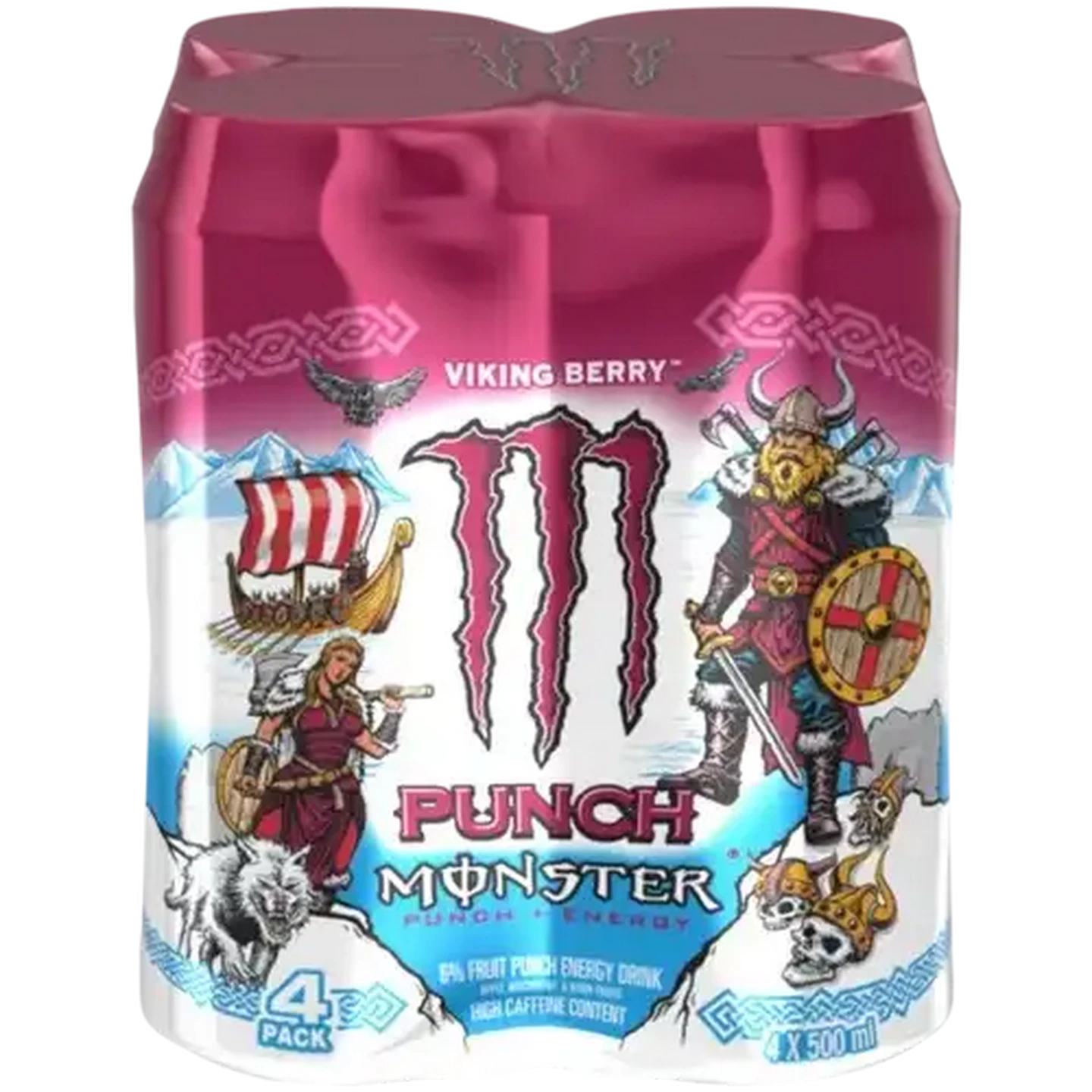 Shoprite ZA | Monster Punch Viking Berry Energy Drink 4 x 500ml