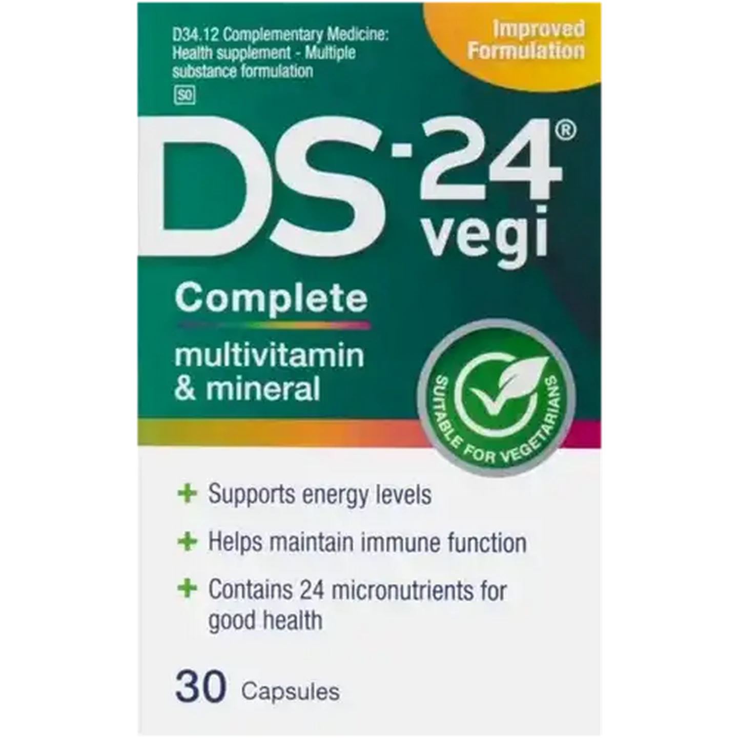 Checkers Sixty60 | DS-24 Vegi Complete Multivitamin & Mineral