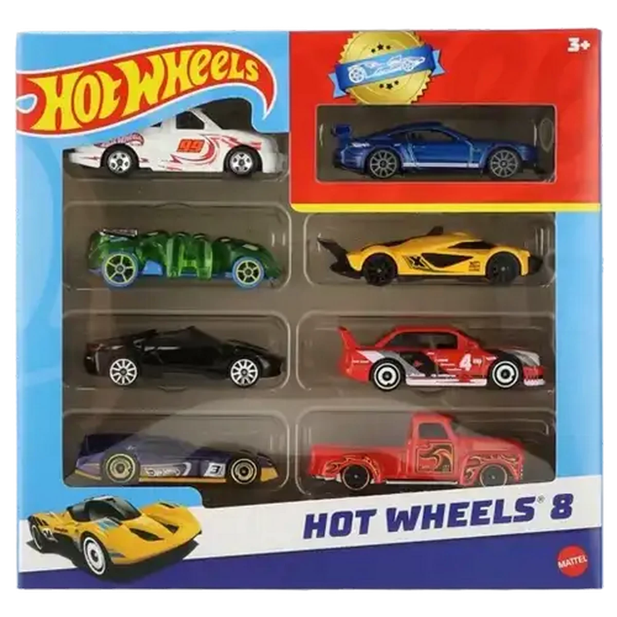 Checkers Sixty60 | Hot Wheels Die-Cast Cars 8-Pack (Type May Vary)