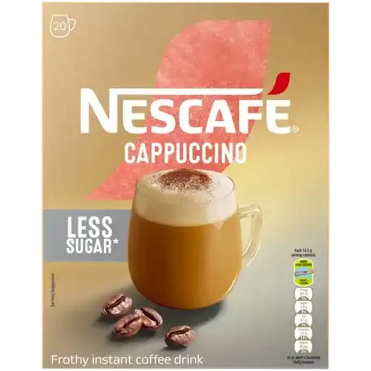 Checkers Sixty60 | NESCAFÉ Less Sugar Cappuccino 20 x 12.5g