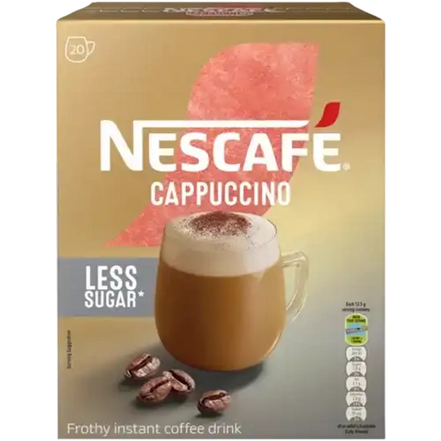 Checkers Sixty60 | NESCAFÉ Less Sugar Cappuccino 20 x 12.5g