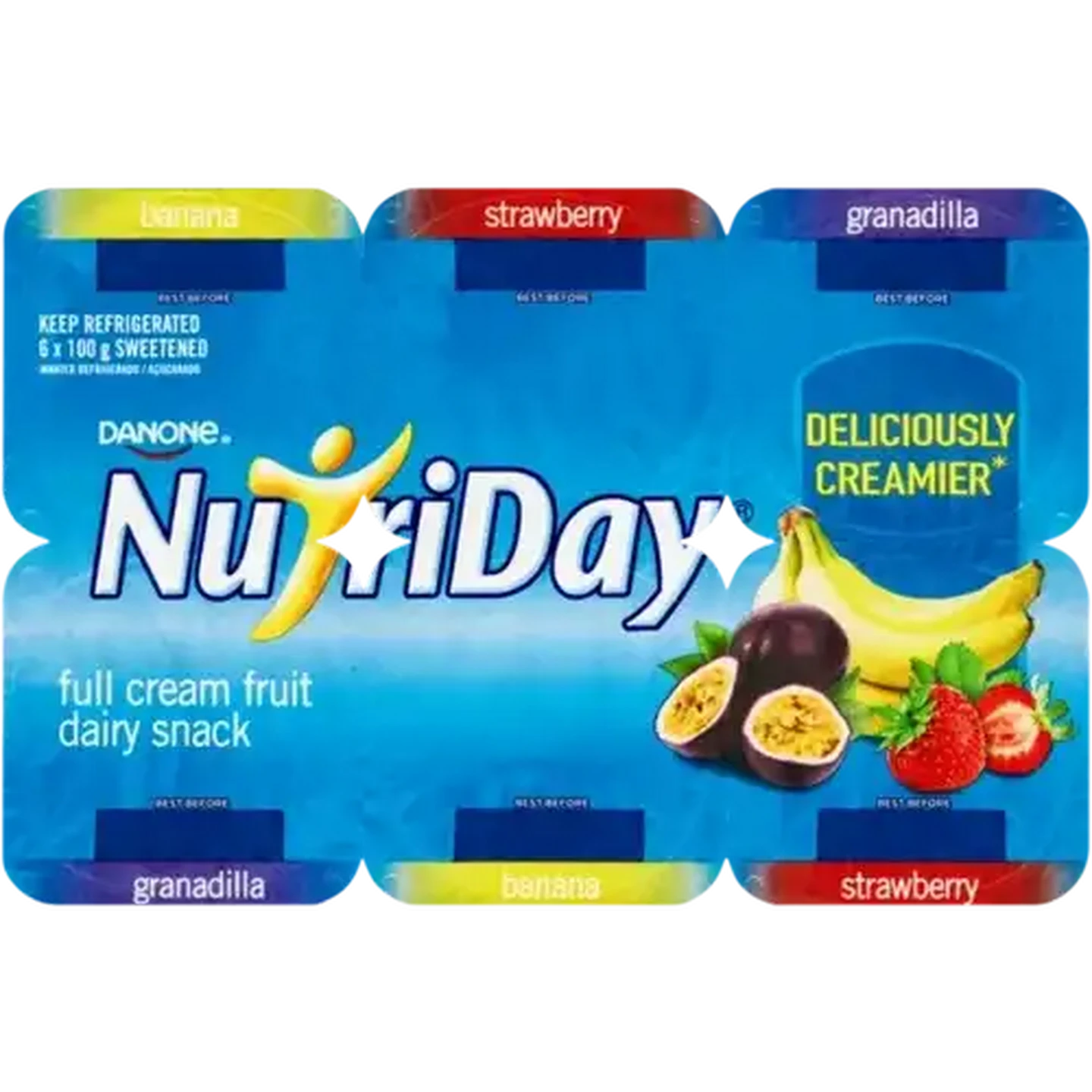 友子ー NUTRISARI 17セット Checkers Sixty60 | Danone NutriDay Banana, Strawberry & Granadilla