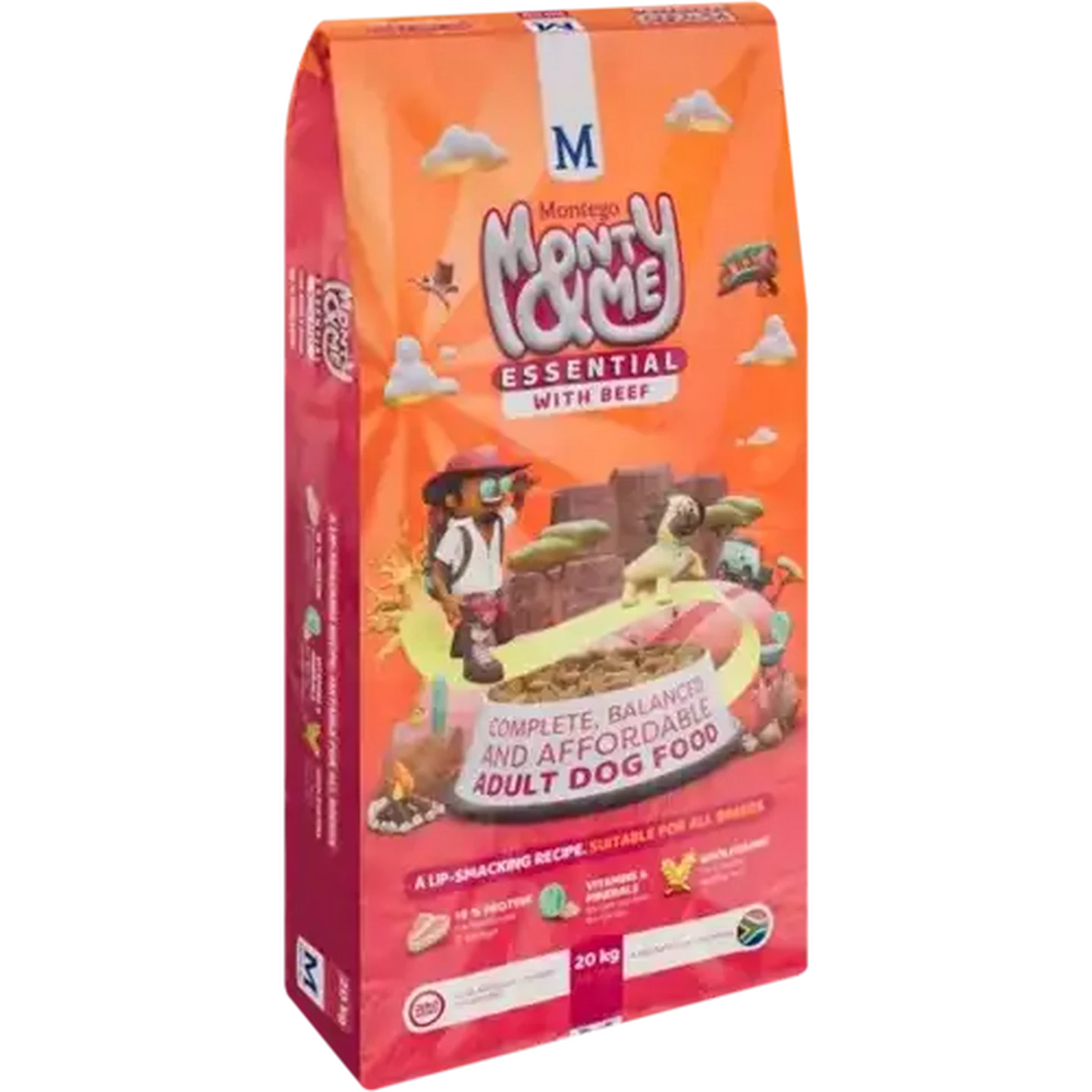 Checkers Sixty60 | Montego Monty & Me Beef Adult Dry Dog Food 20kg