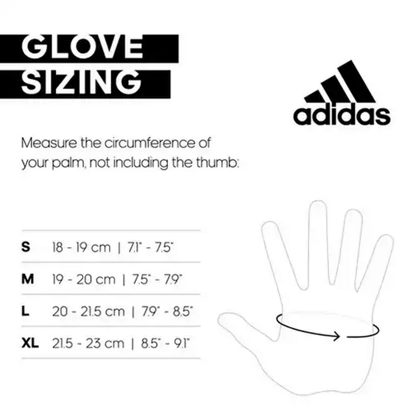 Checkers Sixty60 | Adidas Essential Black Full Finger Gloves Large