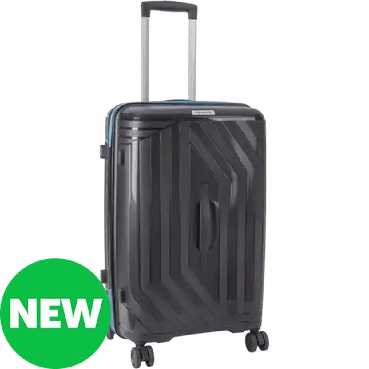 Checkers Sixty60 | Voyager Trunk Black Medium 4-Wheel Trolley Case 64L