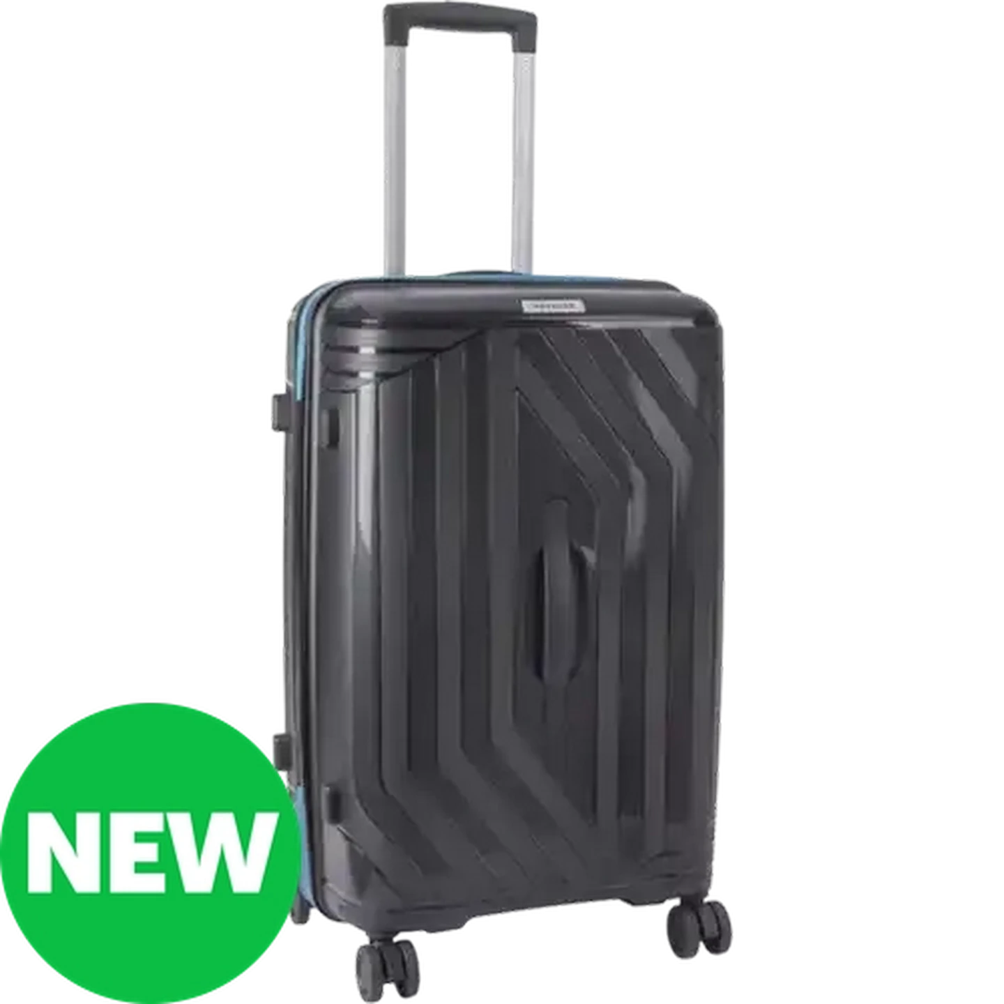 Checkers Sixty60 | Voyager Trunk Black Medium 4-Wheel Trolley Case 64L