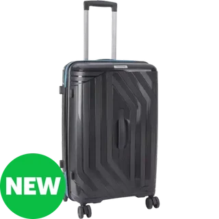 Checkers Sixty60 | Voyager Trunk Black Large 4-Wheel Trolley Case 97L