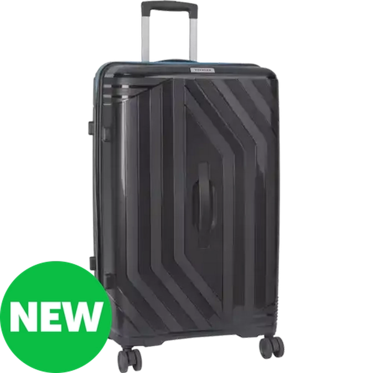 Checkers Sixty60 | Voyager Trunk Black Large 4-Wheel Trolley Case 97L