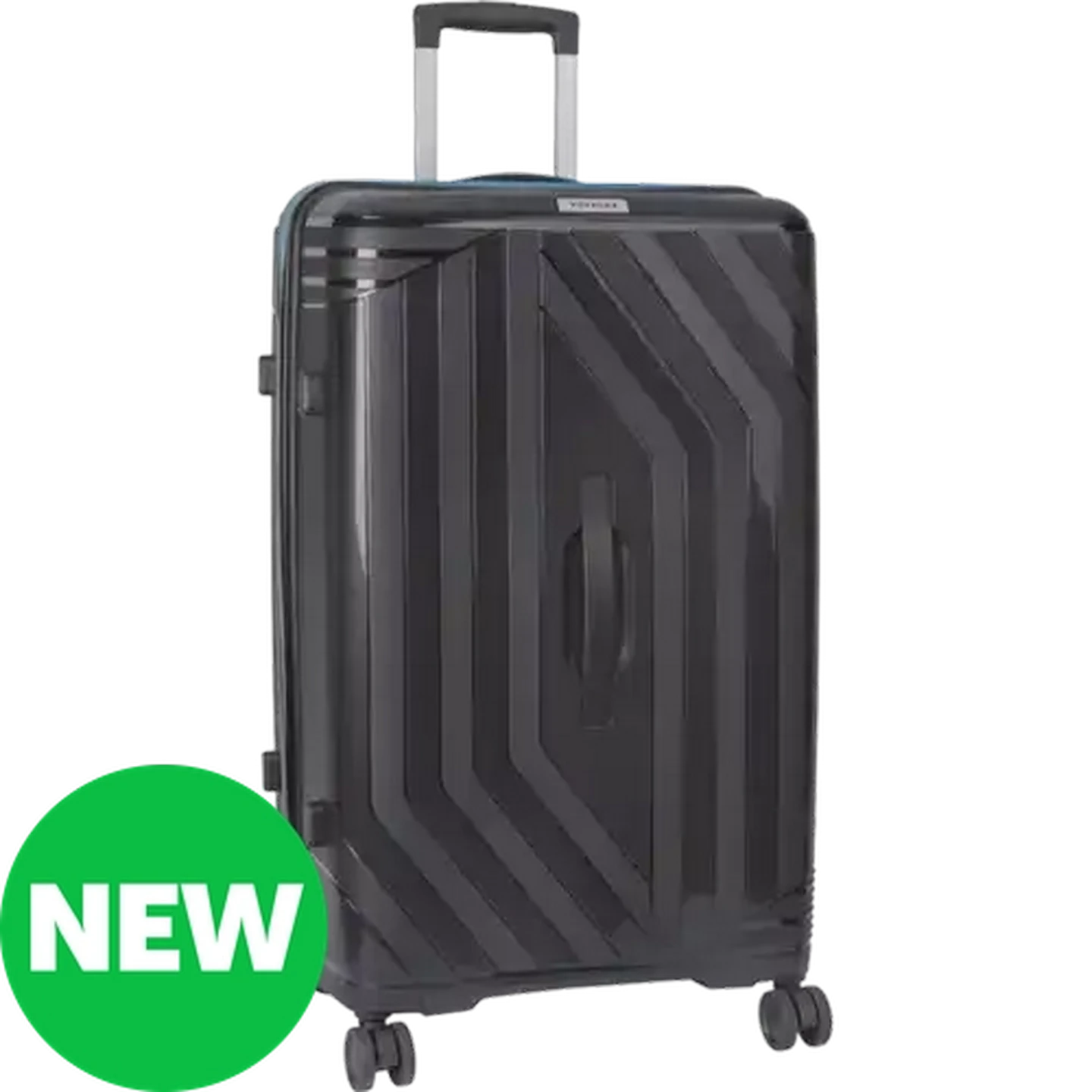 Checkers Sixty60 | Voyager Trunk Black Large 4-Wheel Trolley Case 97L