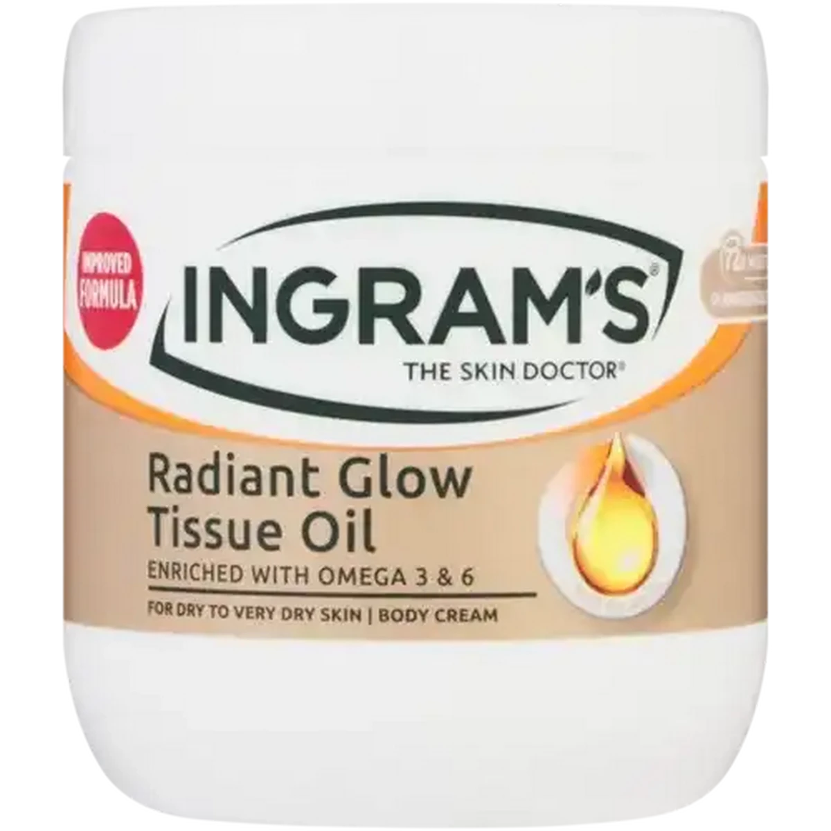 ICART BODY ION CREAM N 210g 2本セット Checkers Sixty60 | Ingram's Radiant Glow Tissue Oil Body Cream 400ml