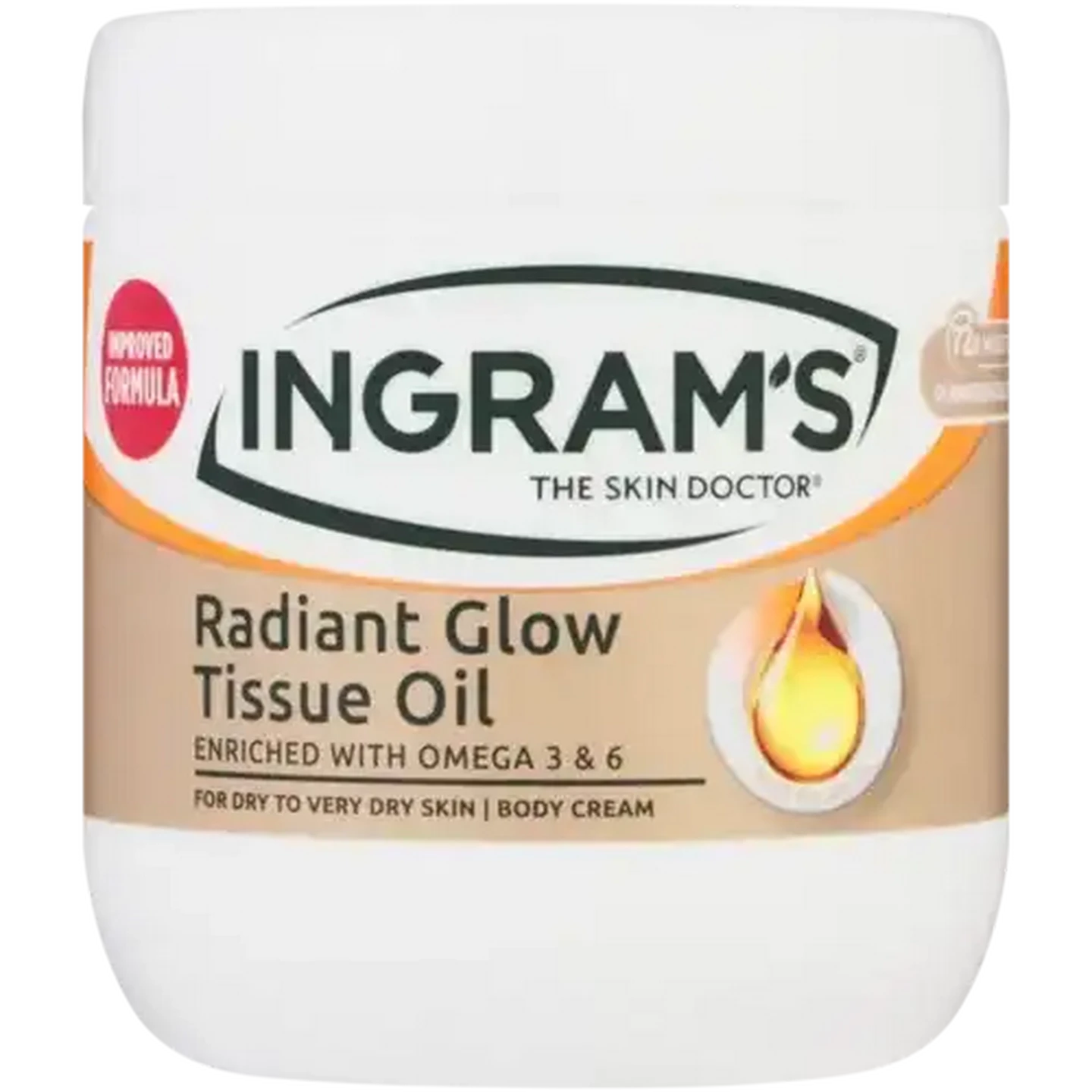 Checkers Sixty60 | Ingram's Radiant Glow Tissue Oil Body Cream 400ml