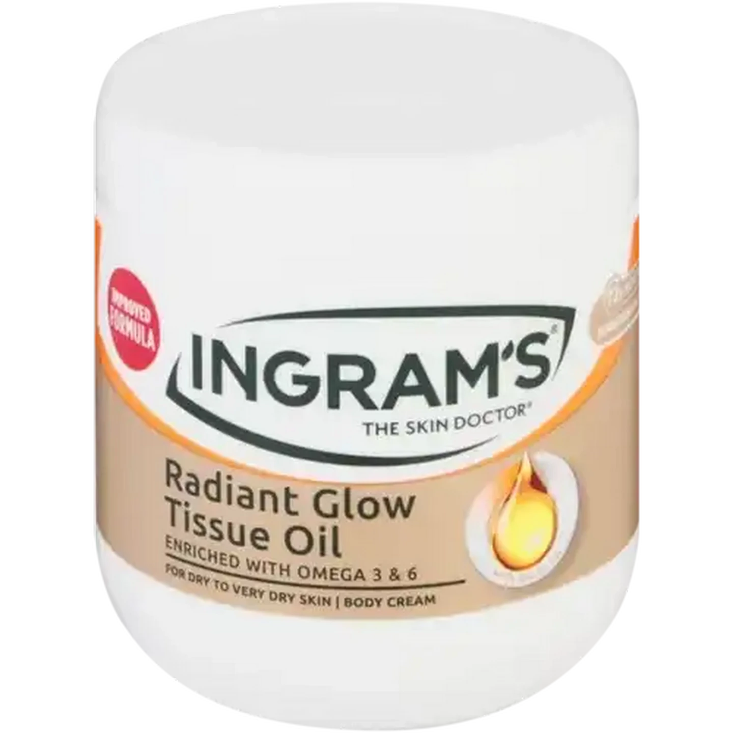 Checkers Sixty60 | Ingram's Radiant Glow Tissue Oil Body Cream 400ml