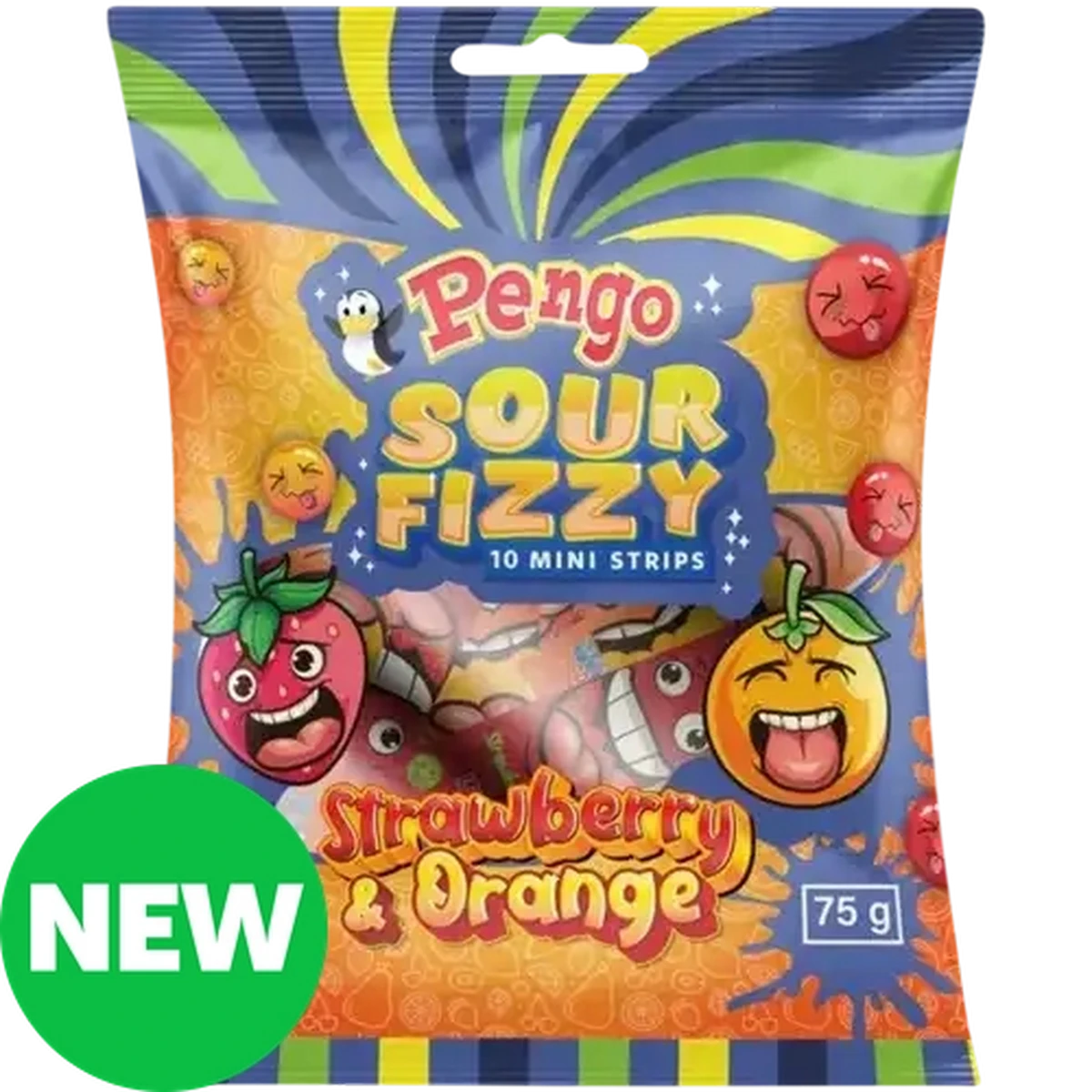 Checkers Sixty60 | PENGO Strawberry & Orange Sour Fizzy Mini