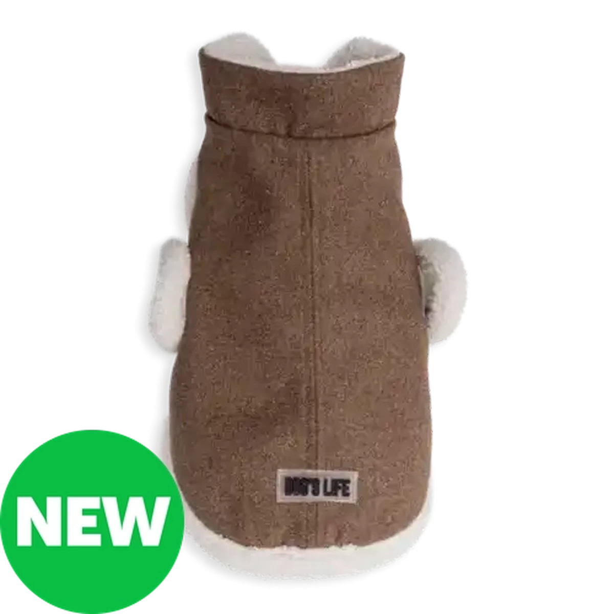 Checkers Sixty60 | Dog's Life Brown Wool Coat Pet Jacket XS