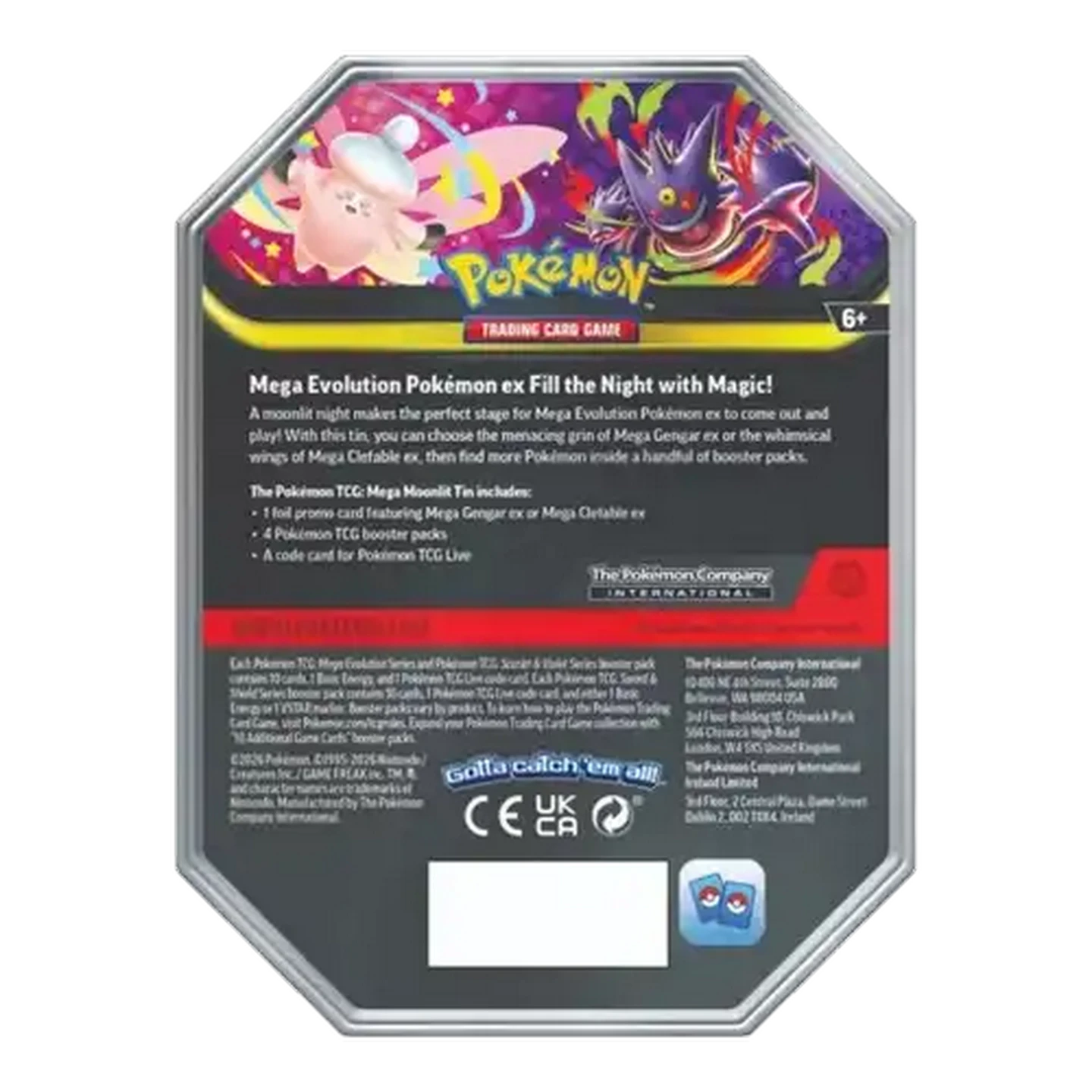 Checkers Sixty60 | Pokémon Mega Evolution Moonlit ex Tin (Type May