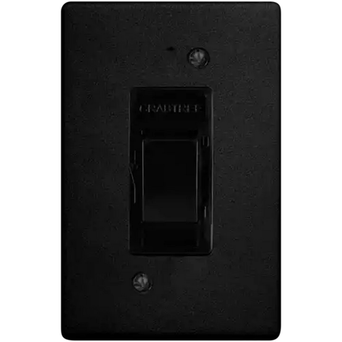 Image of Crabtree Classic Black 30A Double Pole Isolator