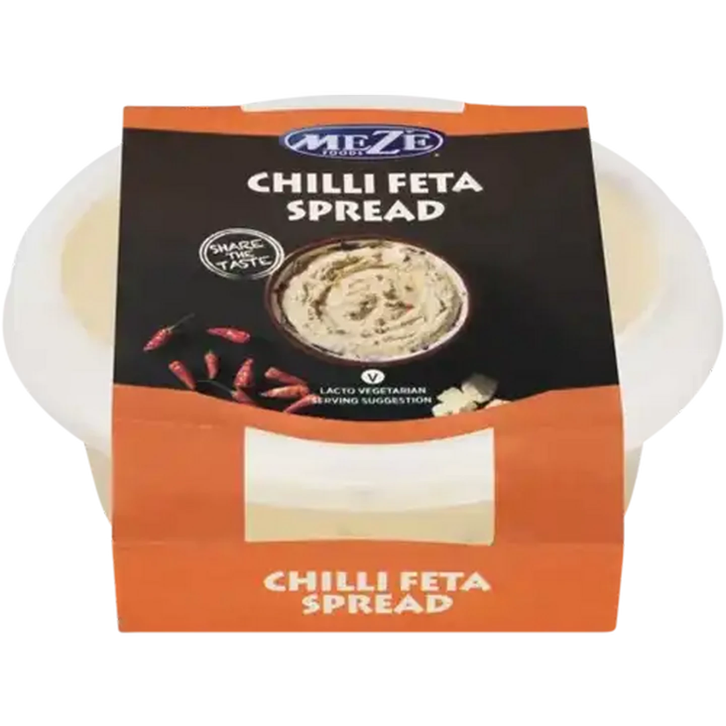 Image of Mezé Foods Chilli Feta Spread 110g
