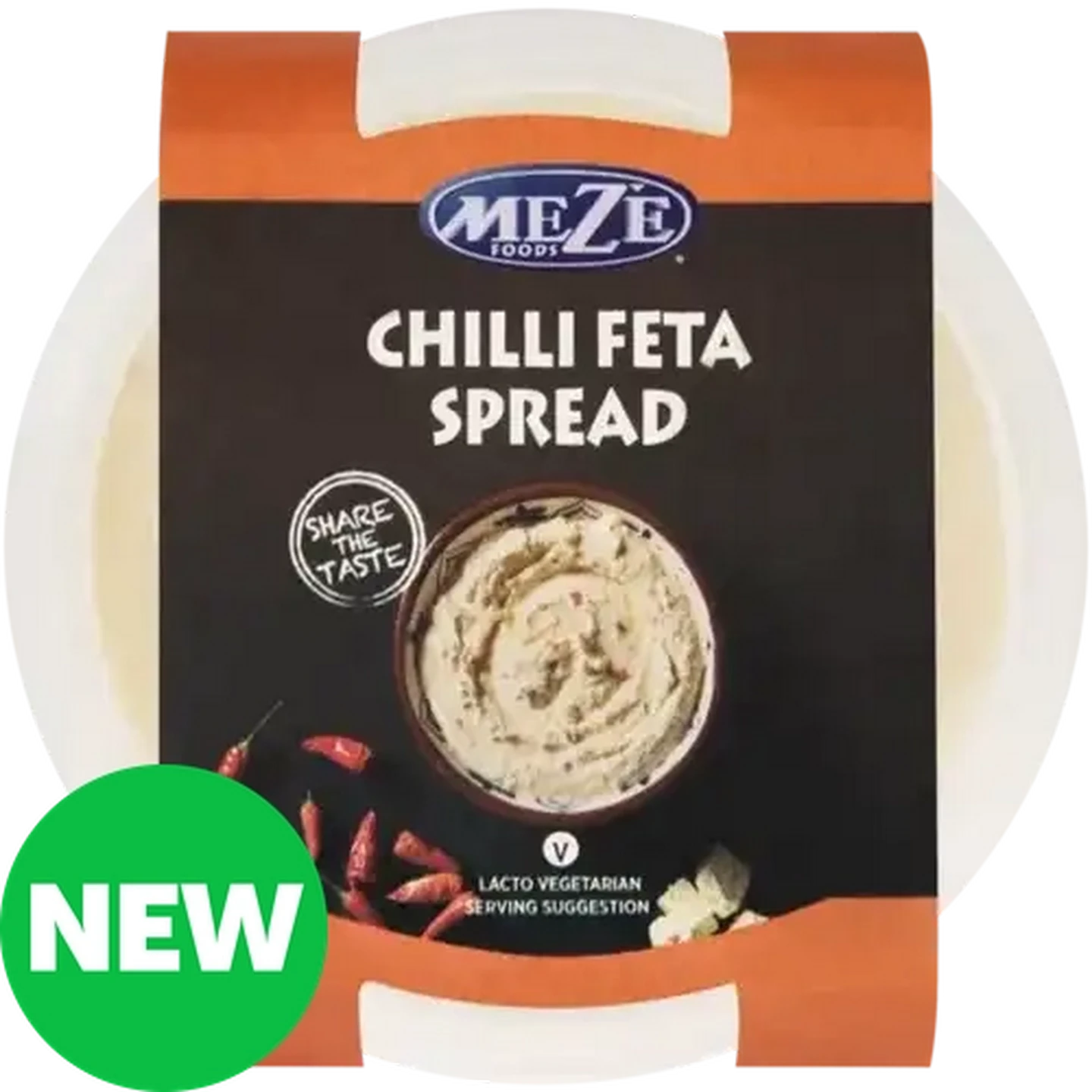 Image of Mezé Foods Chilli Feta Spread 110g