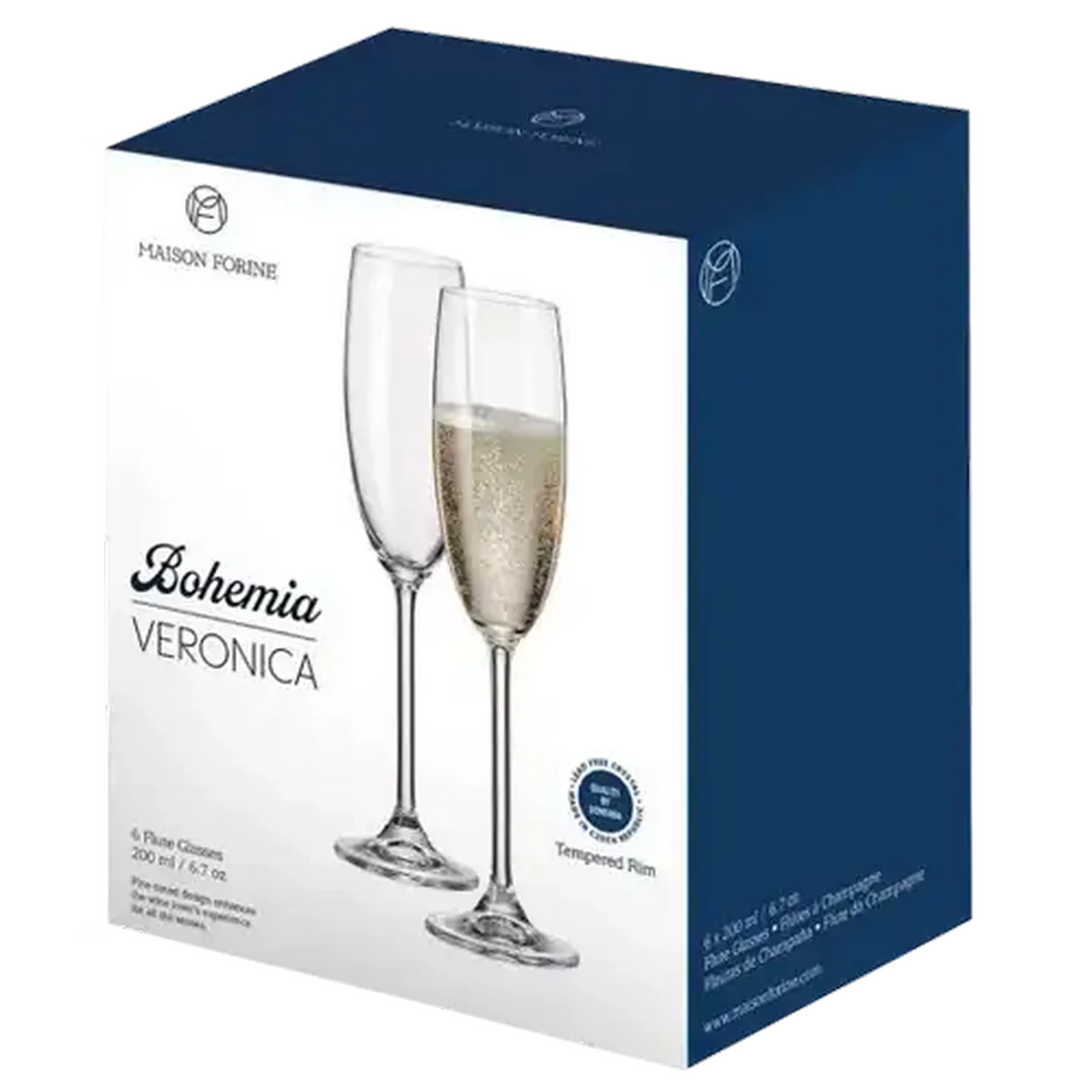 Shoprite ZA | Maison Forine Bohemia Lead-Free Crystal Flute