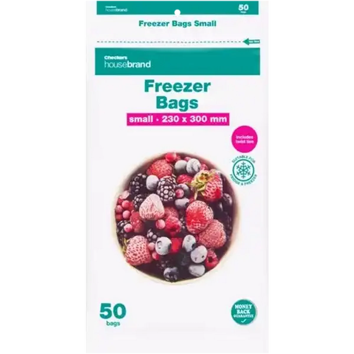 Checkers Sixty60 | Checkers Housebrand Freezer Bags 50-Pack