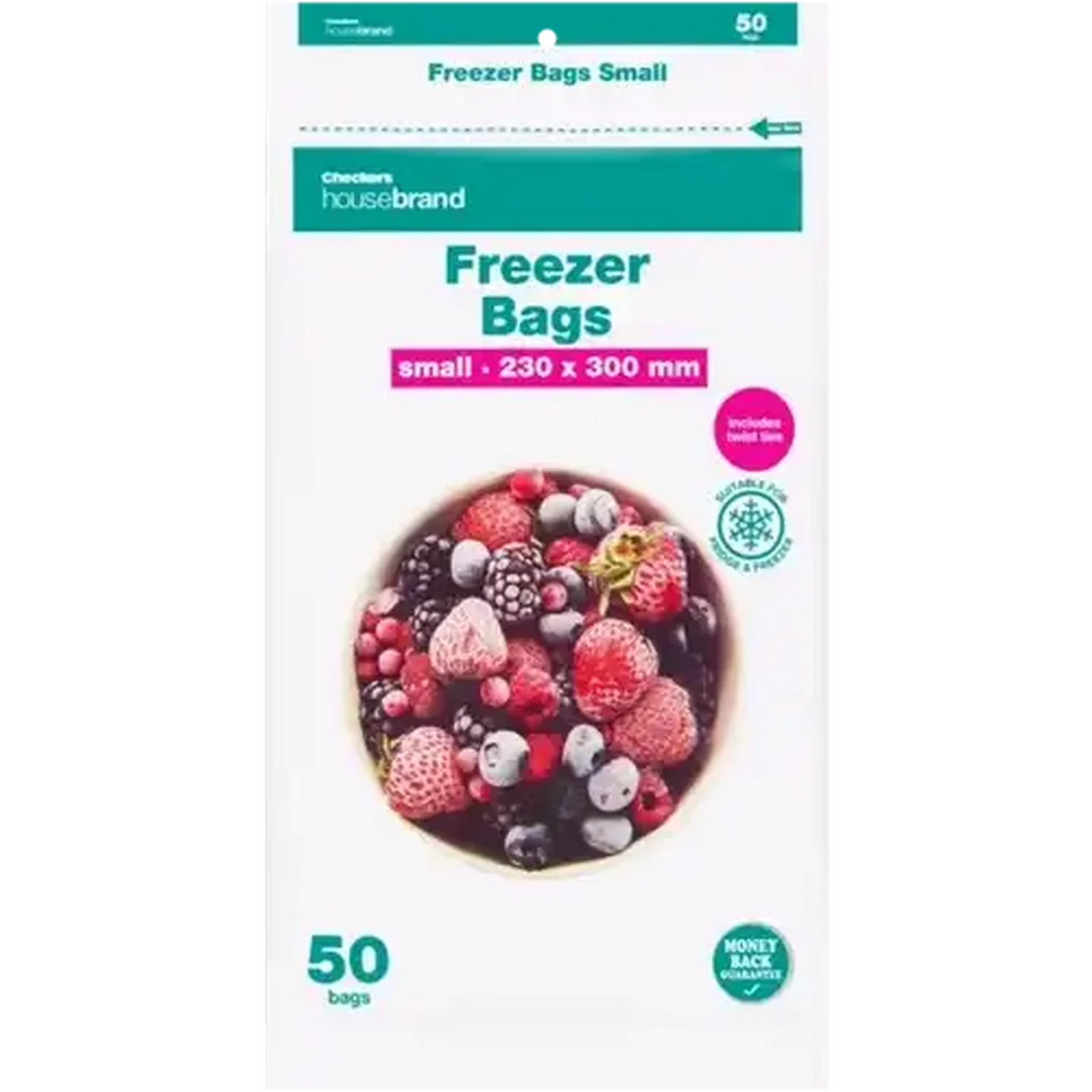 Checkers Sixty60 | Checkers Housebrand Freezer Bags 50-Pack