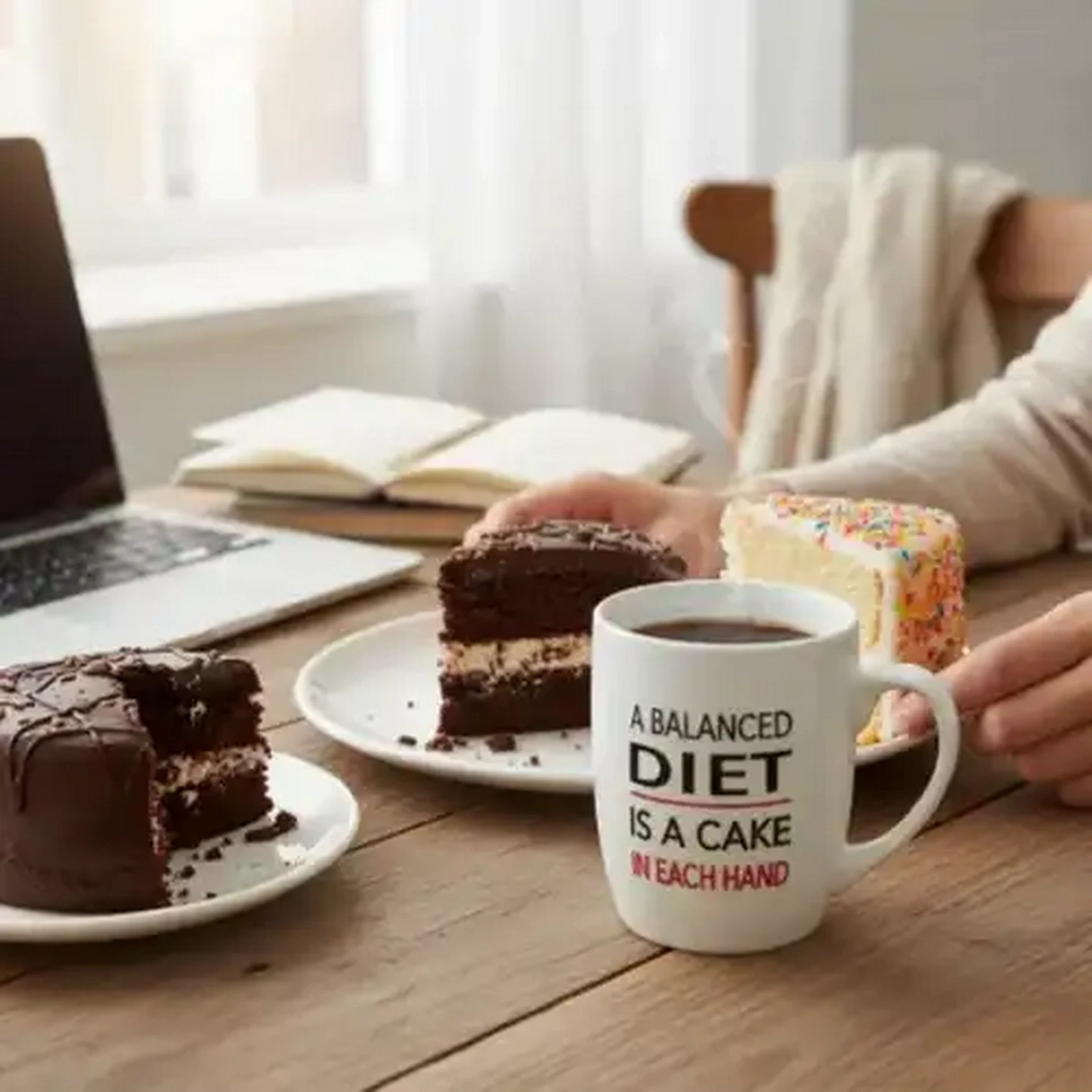 Image of Themed Slogan Coffee Mug (Print May Vary)