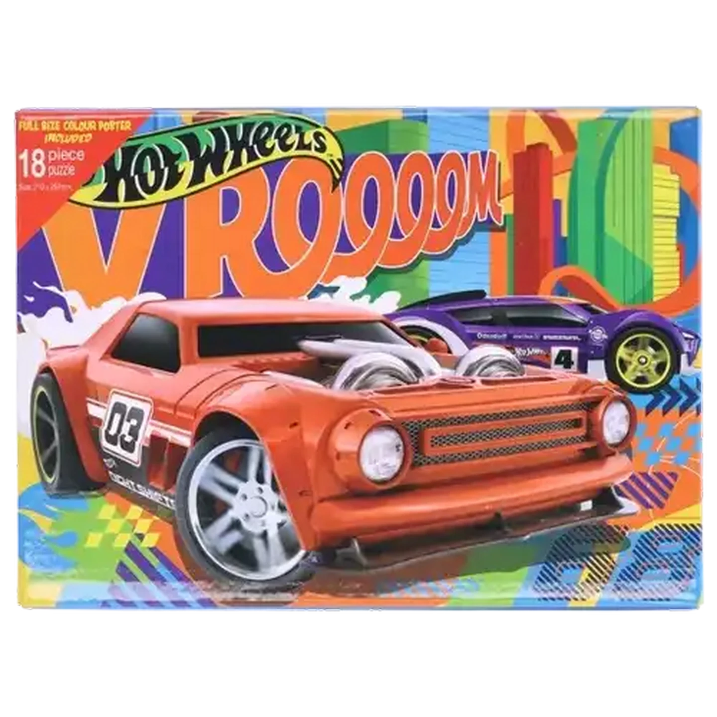 Shoprite ZA | Hot Wheels Vroom Puzzle 18pc