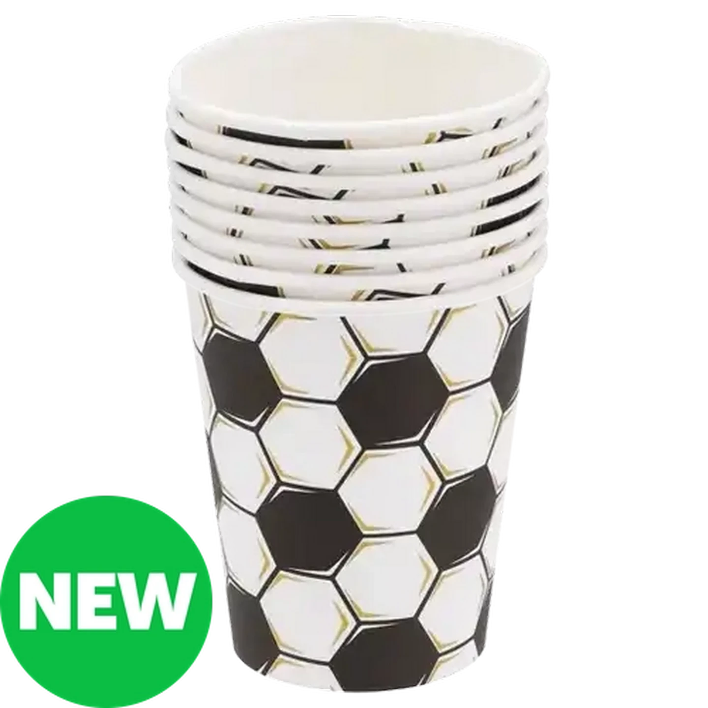 Image of Soccer Fun Paper Cups 8-Pack