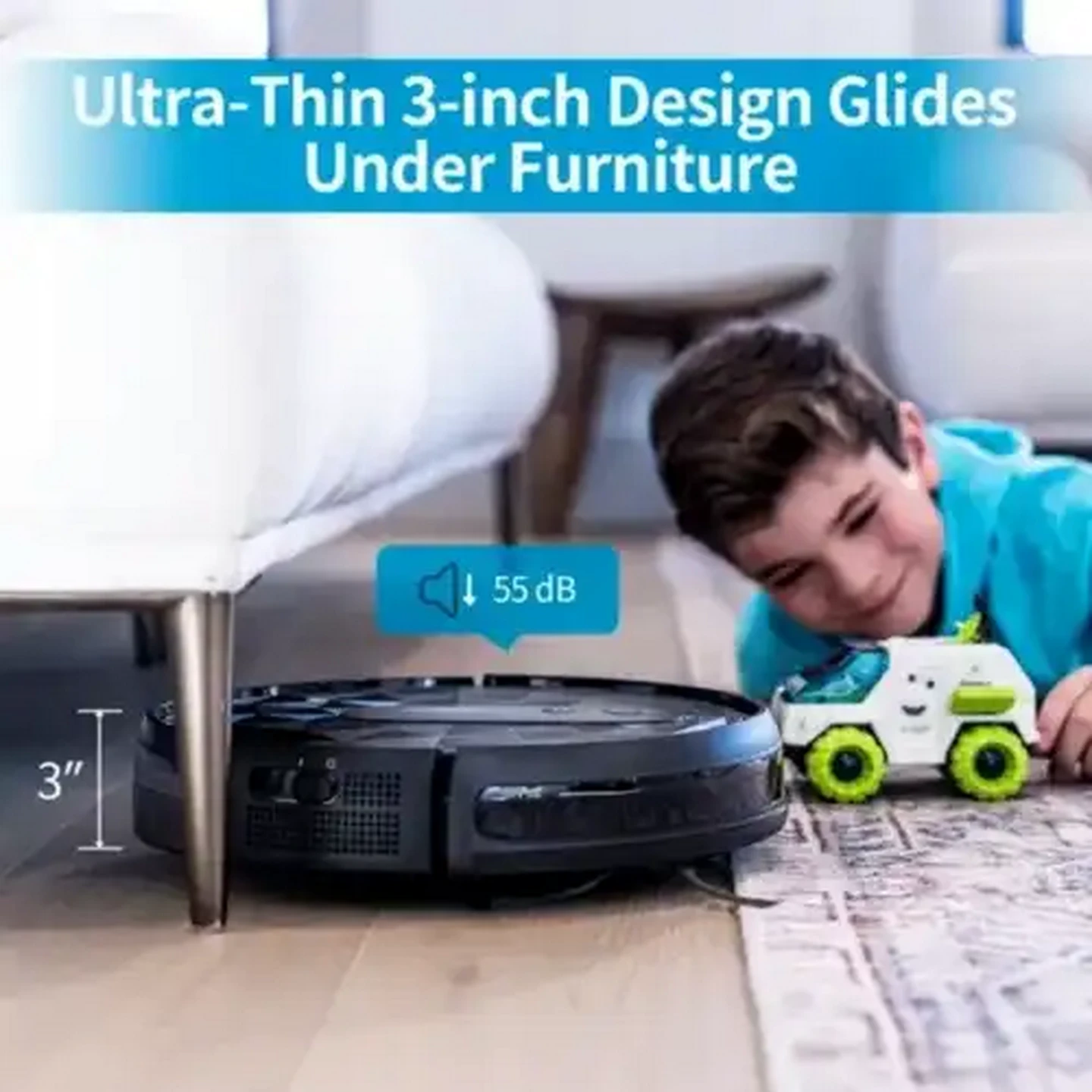 Image of Genesis Robovac Robot Vacuum Cleaner