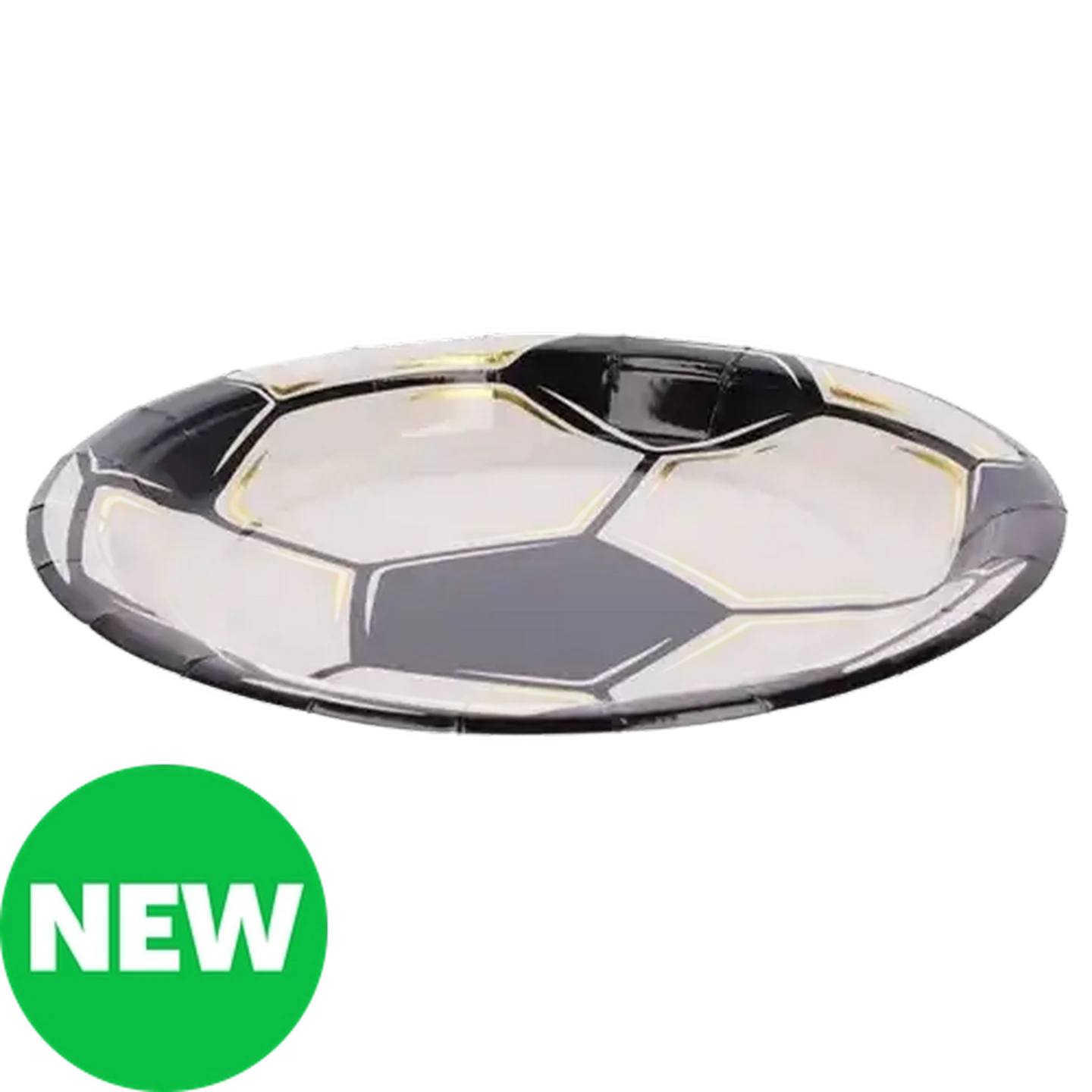 Image of Soccer Fun Paper Plates 8-Pack